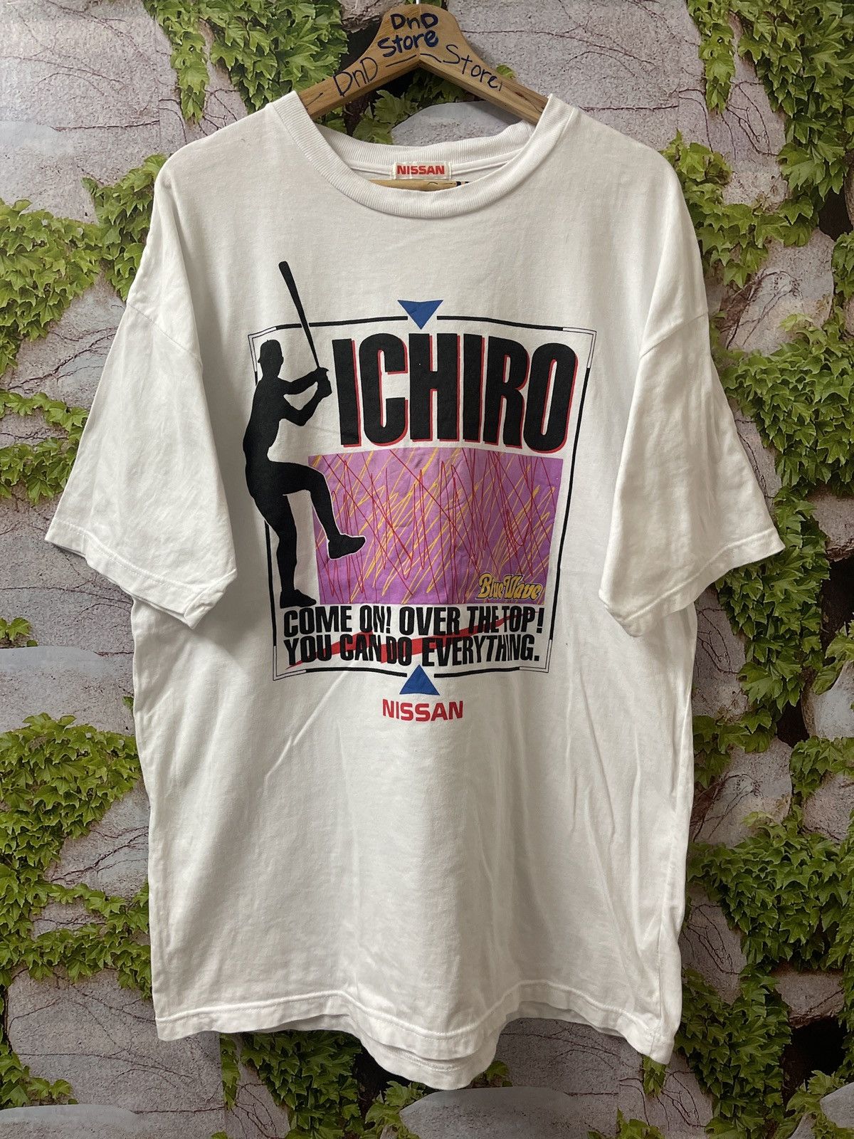 Vintage VINTAGE NISSAN ICHIRO TEE VERY RARE Size US XL / EU 56 / 4 - 1 Thumbnail