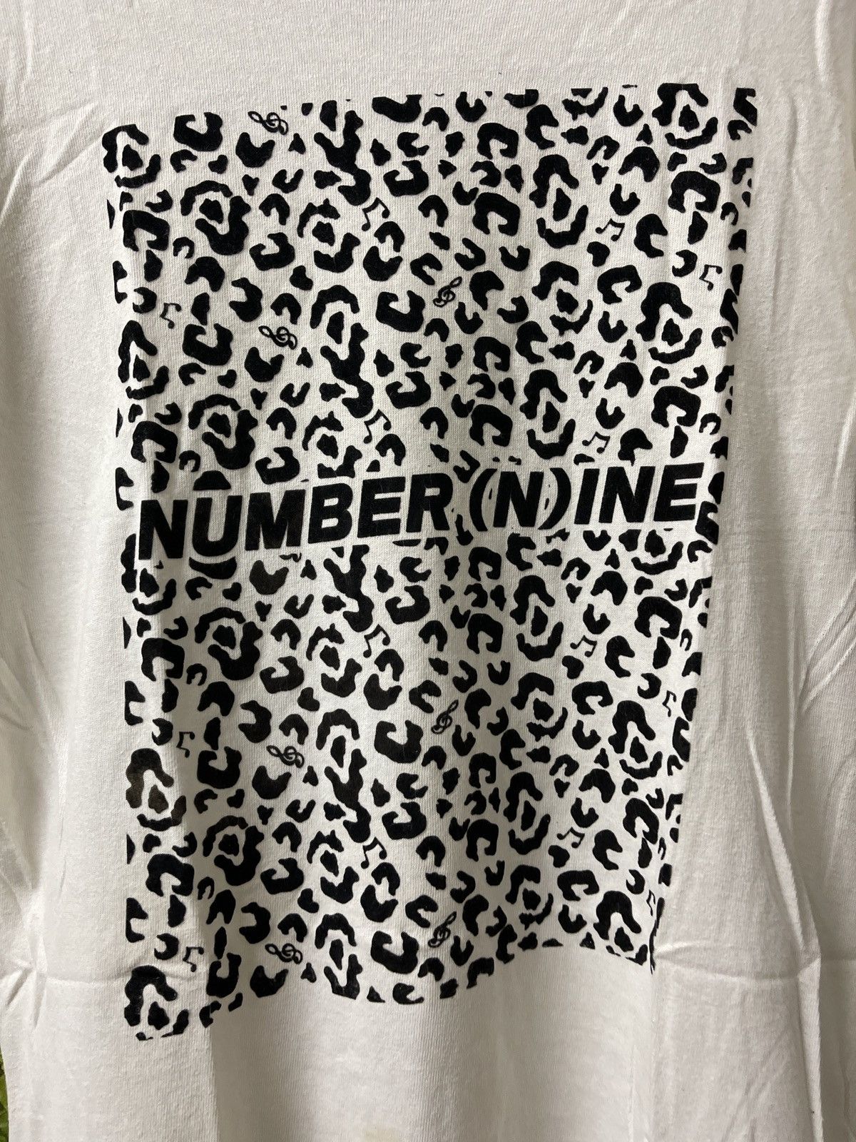 トップス Rare Number (N)ine Spell Out Leopard Tee トップス Rare Number (N)ine Spell Out Leopard Tee Rare