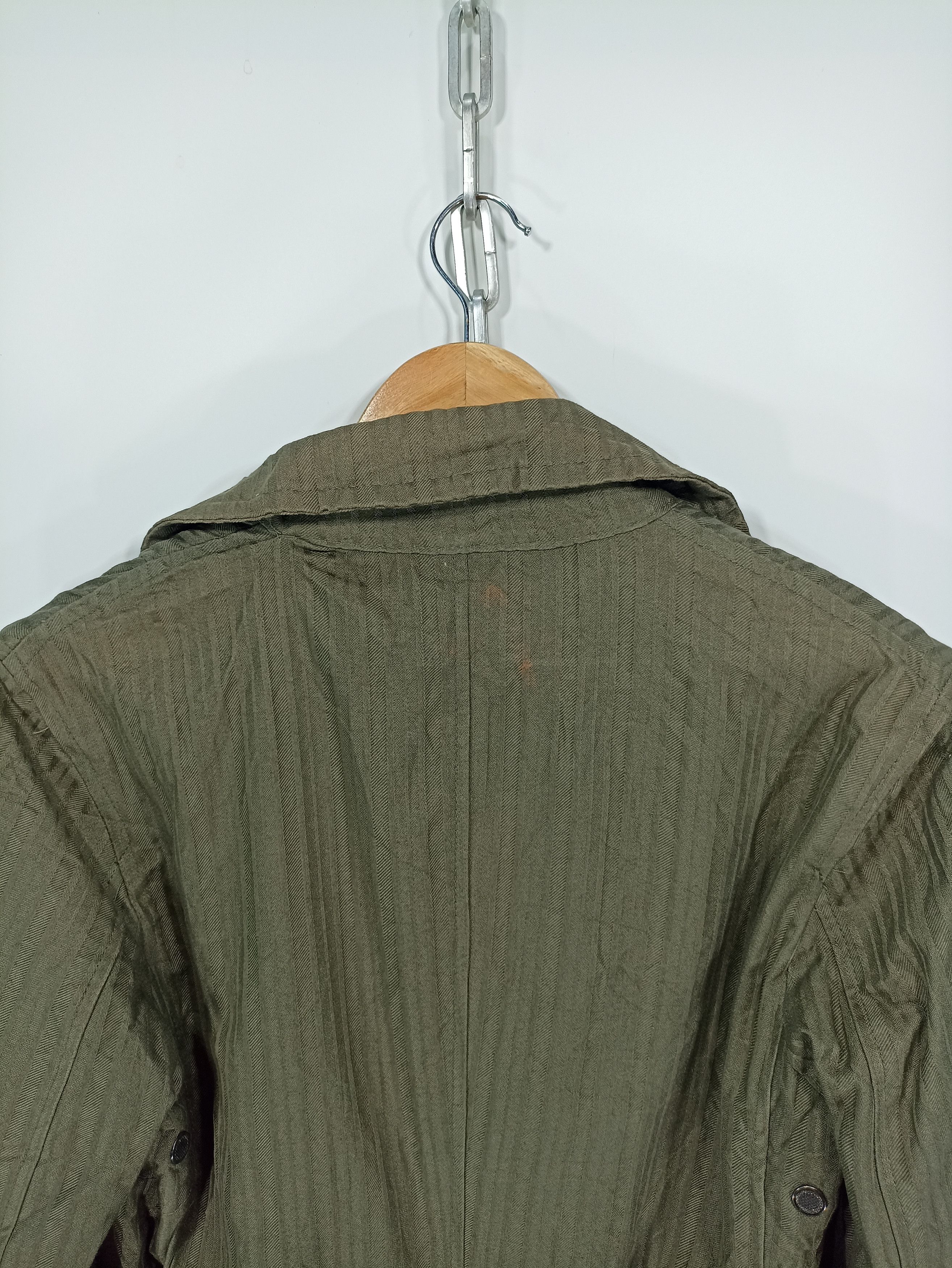 Designer × Japanese Brand Tess green Trench Coat Size US S / EU 44-46 / 1 - 5 Thumbnail