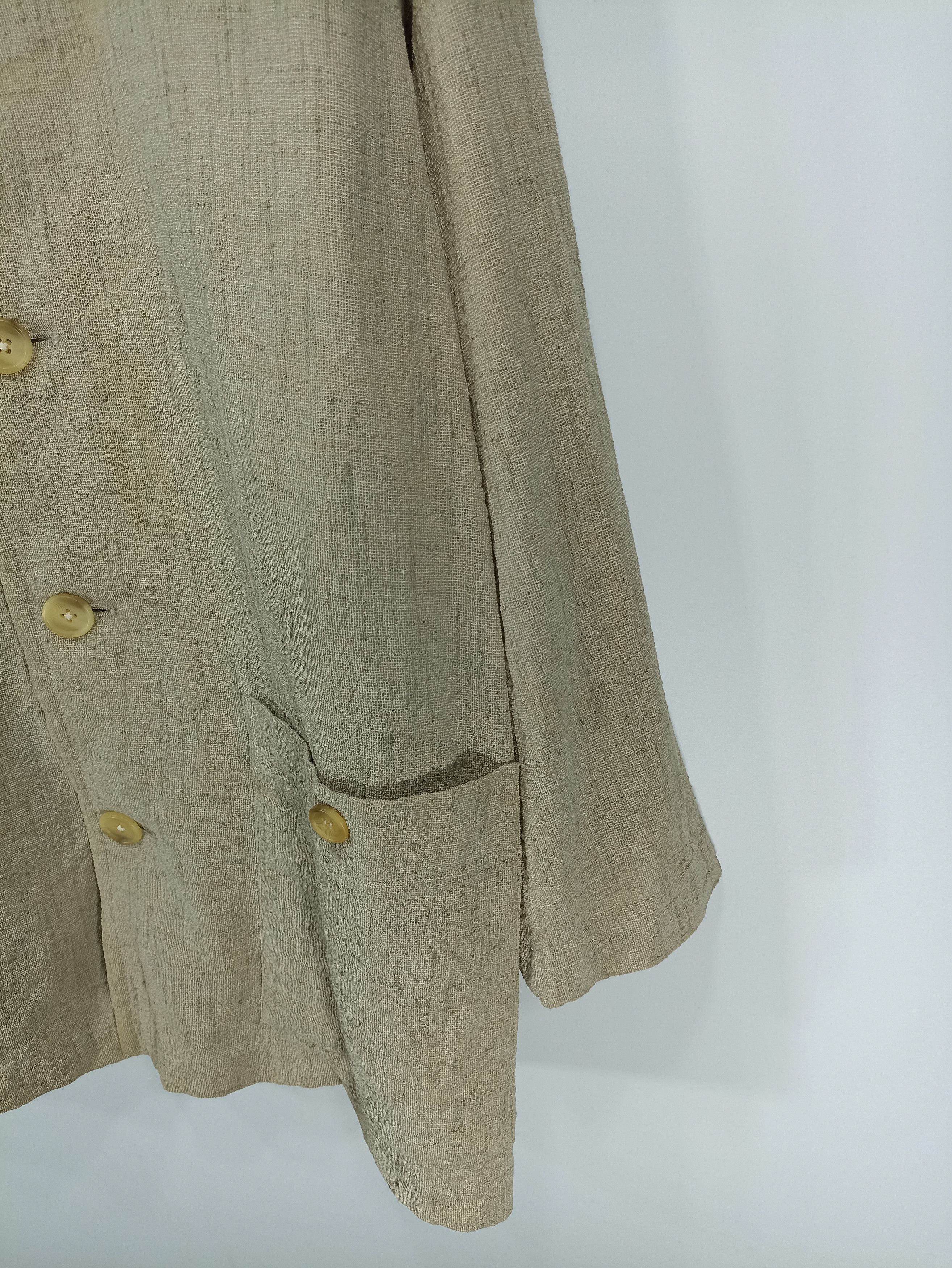 Indigo × Japanese Brand × Vintage Vintage Jun Men Indigo Button Jacket Size US M / EU 48-50 / 2 - 3 Thumbnail