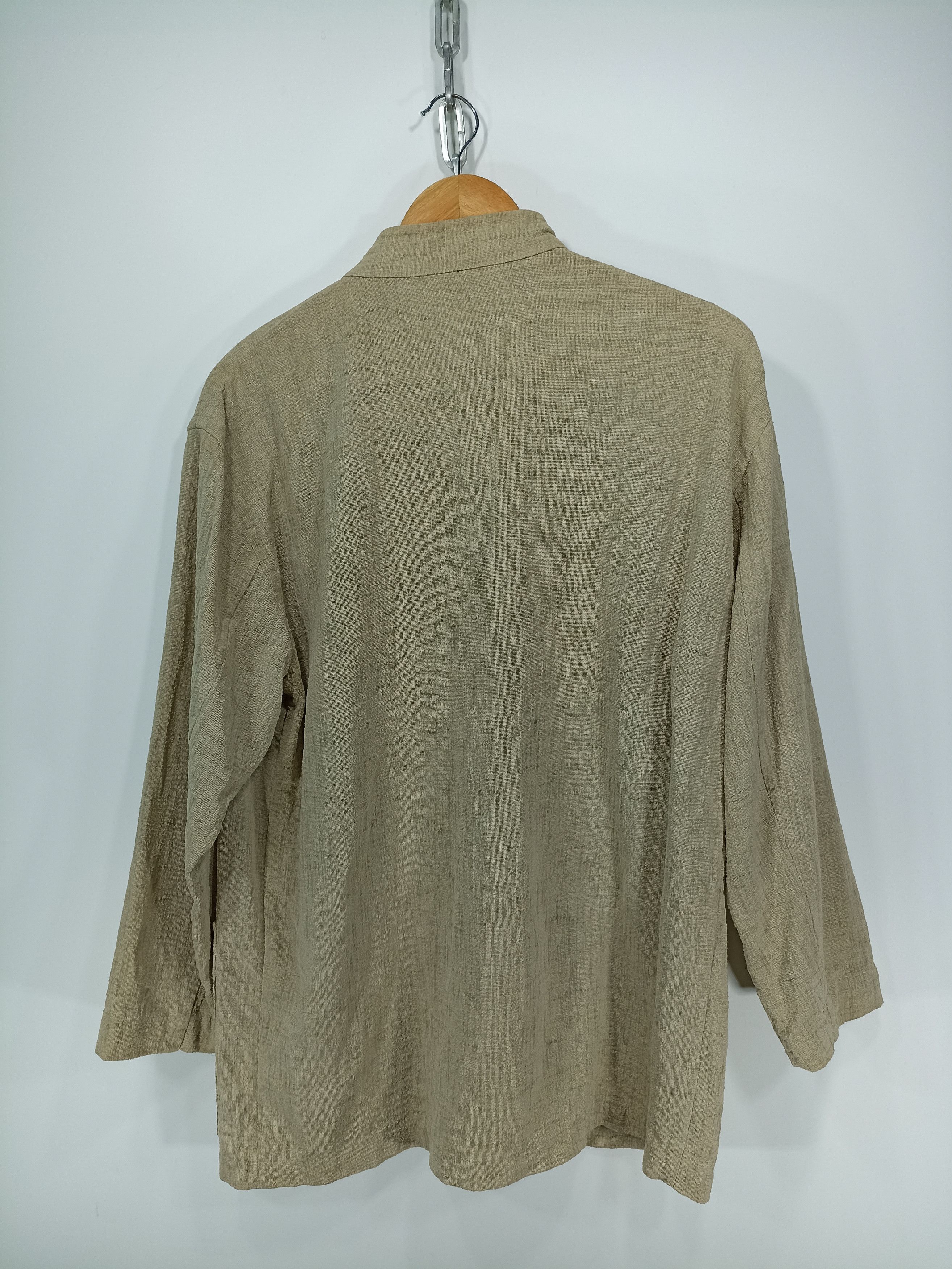 Indigo × Japanese Brand × Vintage Vintage Jun Men Indigo Button Jacket Size US M / EU 48-50 / 2 - 5 Thumbnail