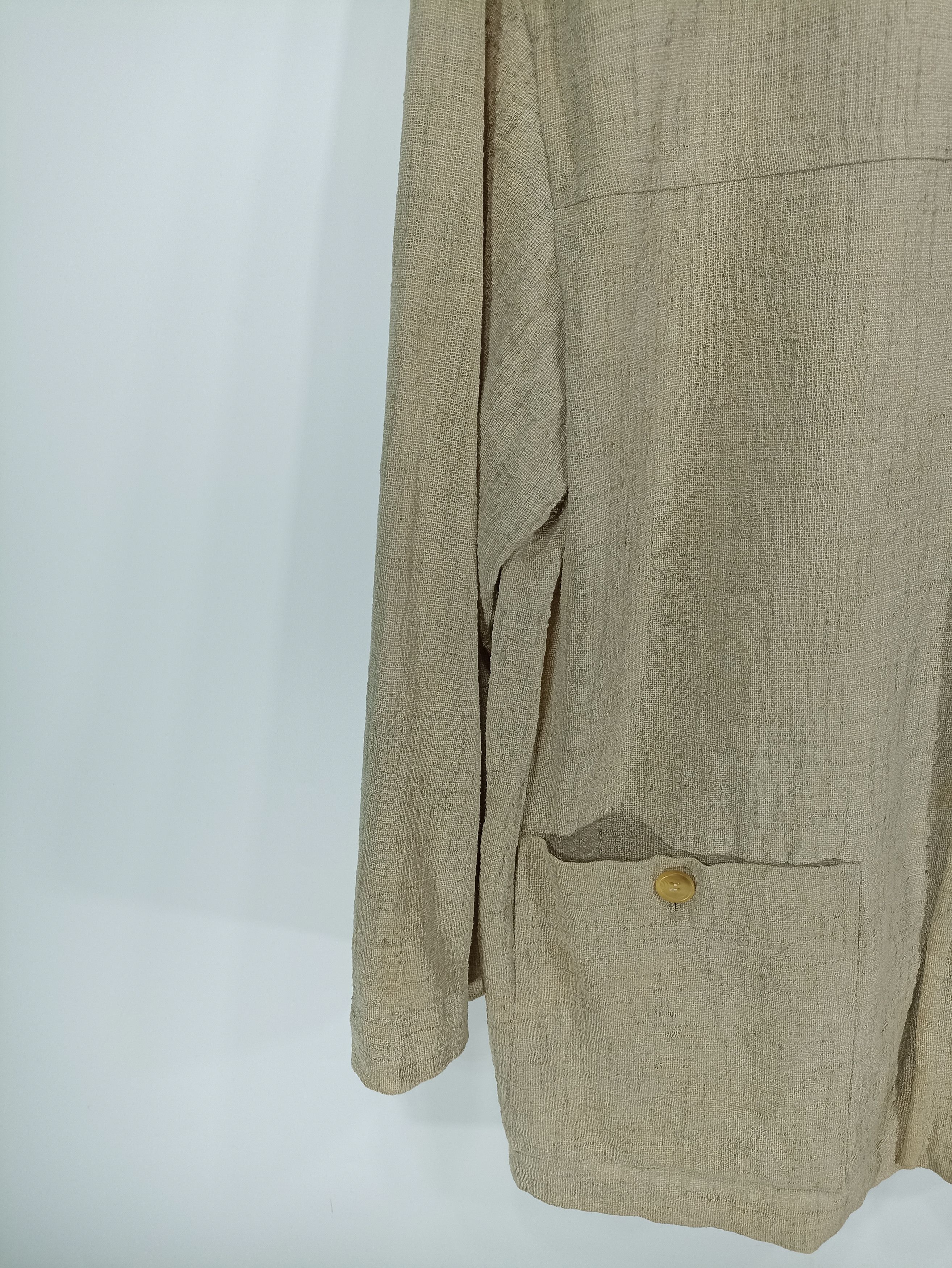 Indigo × Japanese Brand × Vintage Vintage Jun Men Indigo Button Jacket Size US M / EU 48-50 / 2 - 2 Thumbnail