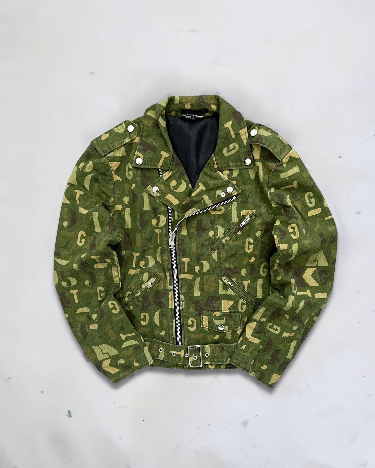 Comme des Garcons Comme Des Garçons Black AD2014 Canvas Biker Jacket Size US S / EU 44-46 / 1 - 1 Preview