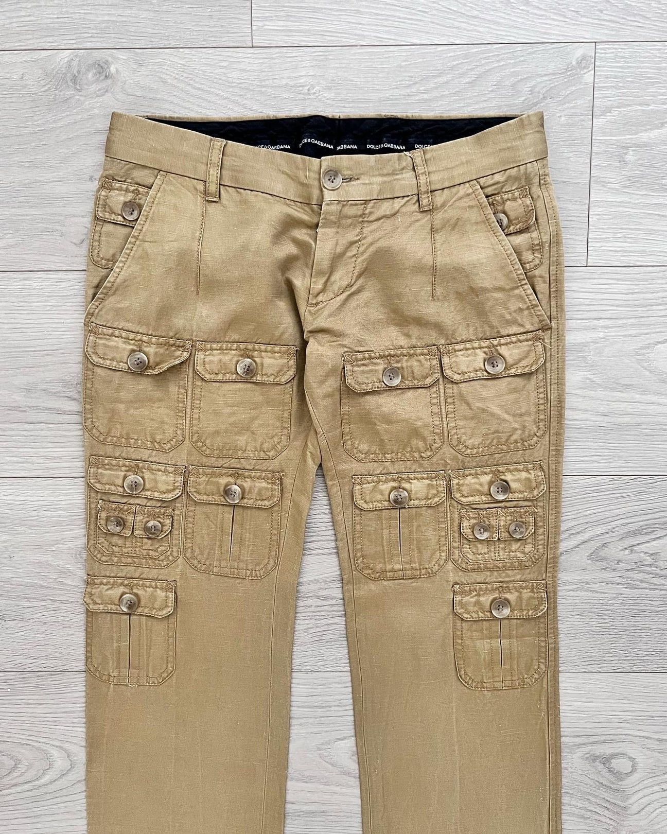 Dolce & Gabbana Dolce & Gabbana SS2008 Multipocket Cargo Pants Size US 28 / EU 44 - 3 Thumbnail