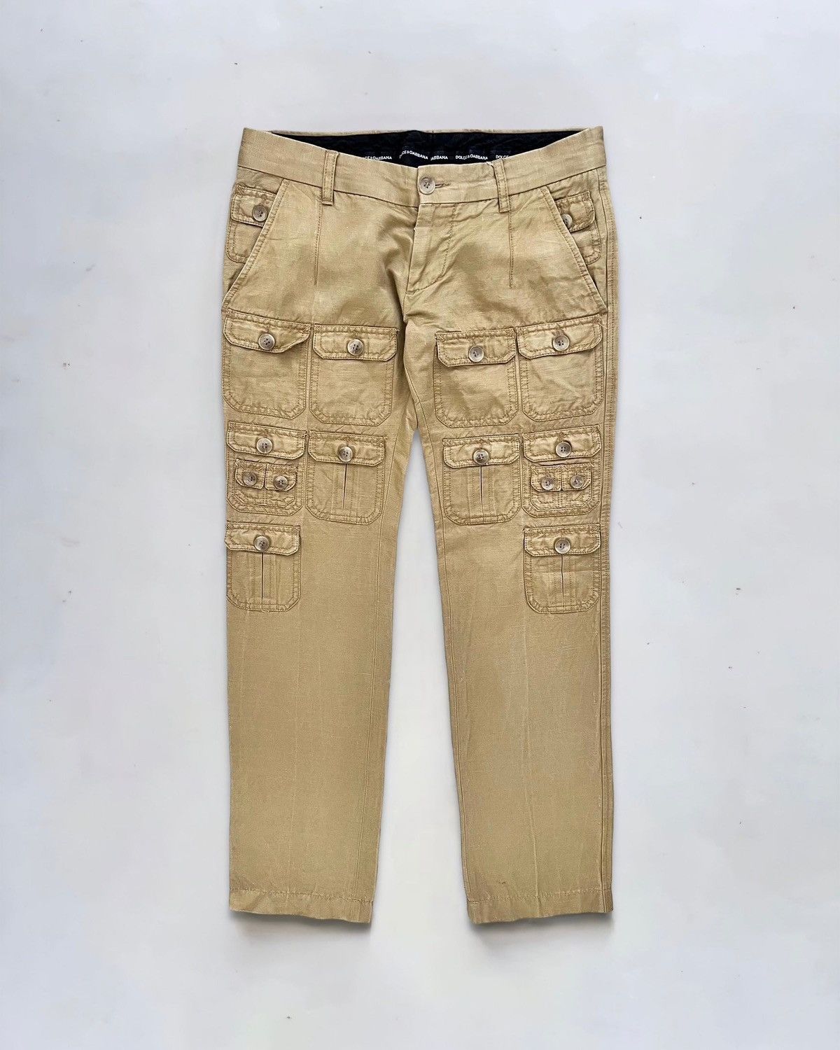Dolce & Gabbana Dolce & Gabbana SS2008 Multipocket Cargo Pants Size US 28 / EU 44 - 1 Thumbnail