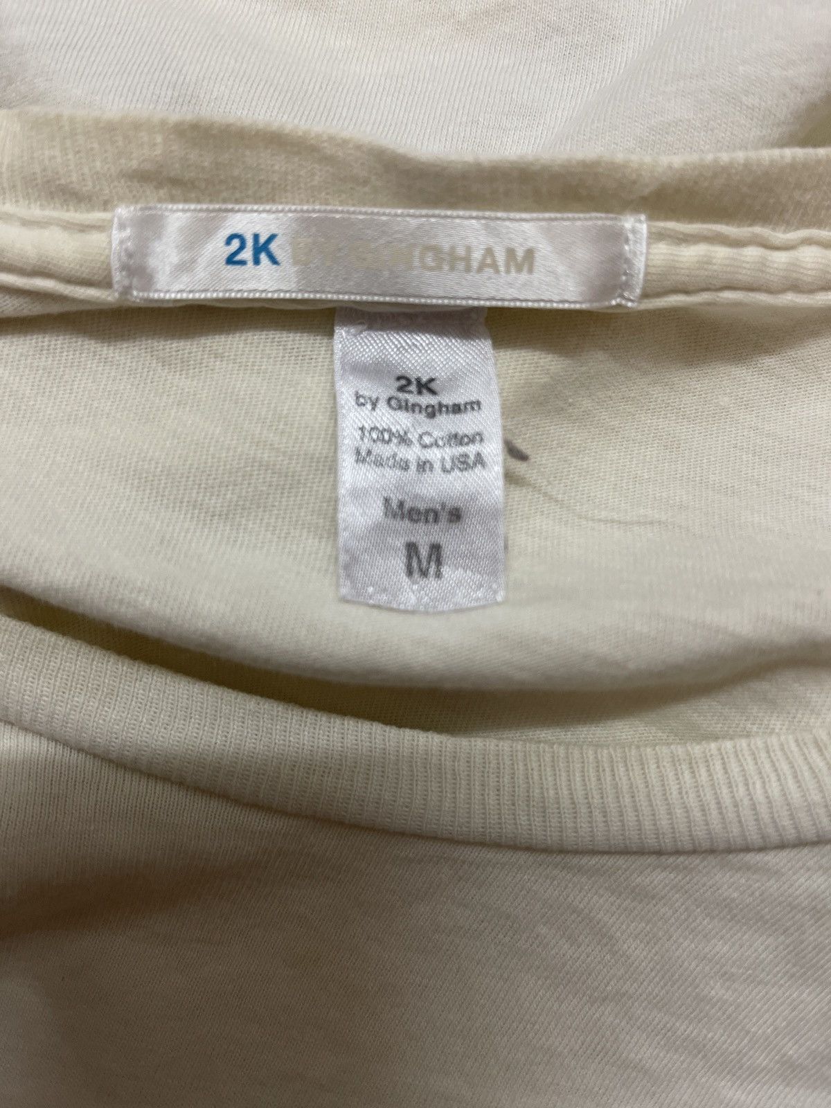 Band Tees × Vintage VINTAGE 2K BY GINGHAM 2006 PHOTO TEE VERY RARE Size US M / EU 48-50 / 2 - 6 Thumbnail