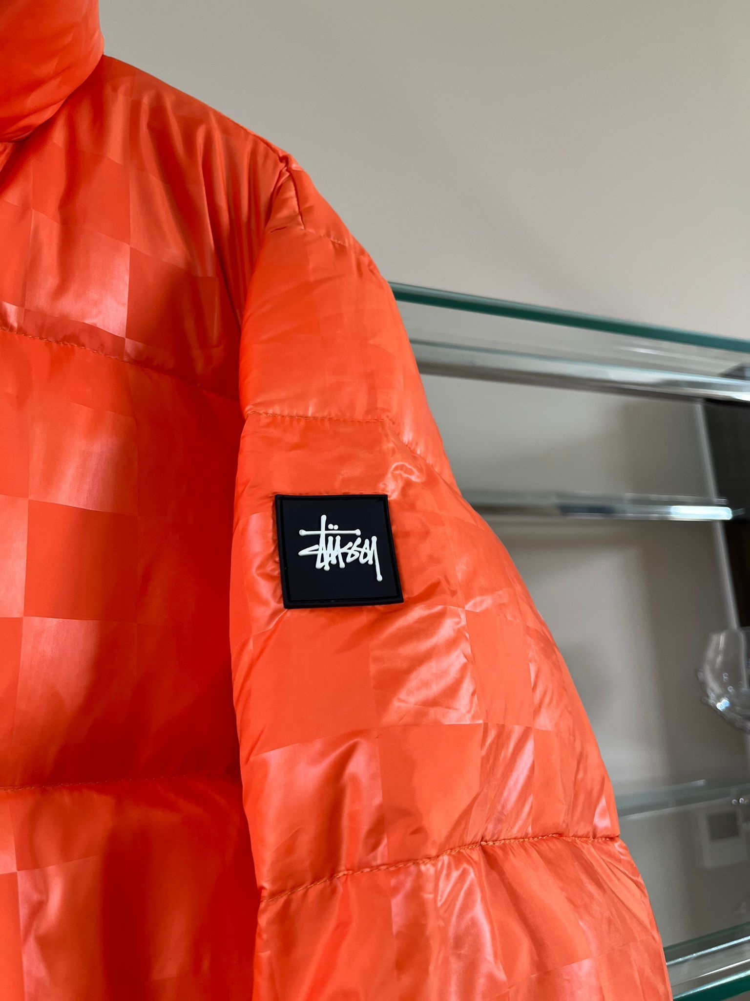 Stussy Puffer Jacket in Orange Size US L / EU 52-54 / 3 - 9 Thumbnail