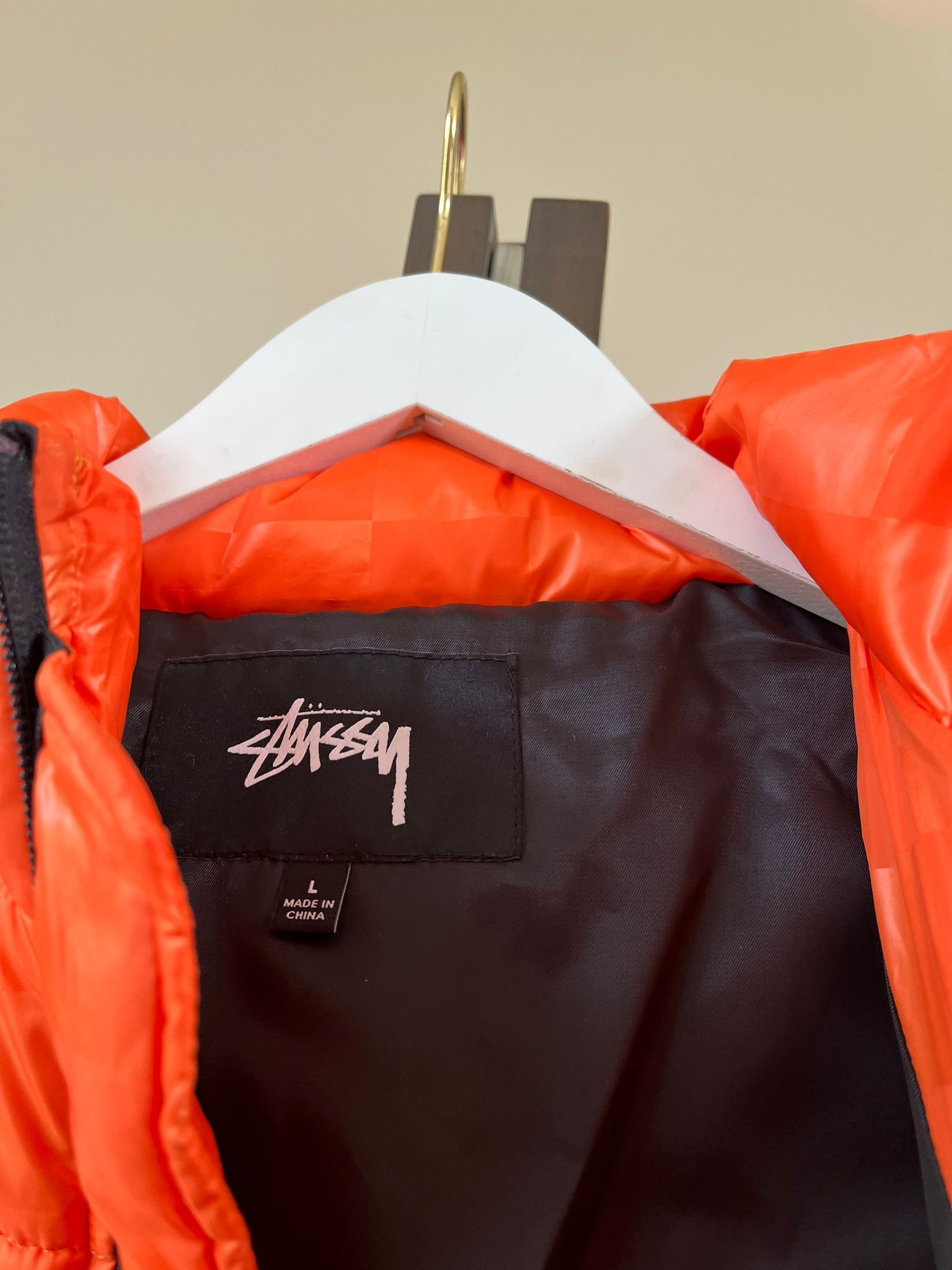Stussy Puffer Jacket in Orange Size US L / EU 52-54 / 3 - 12 Thumbnail