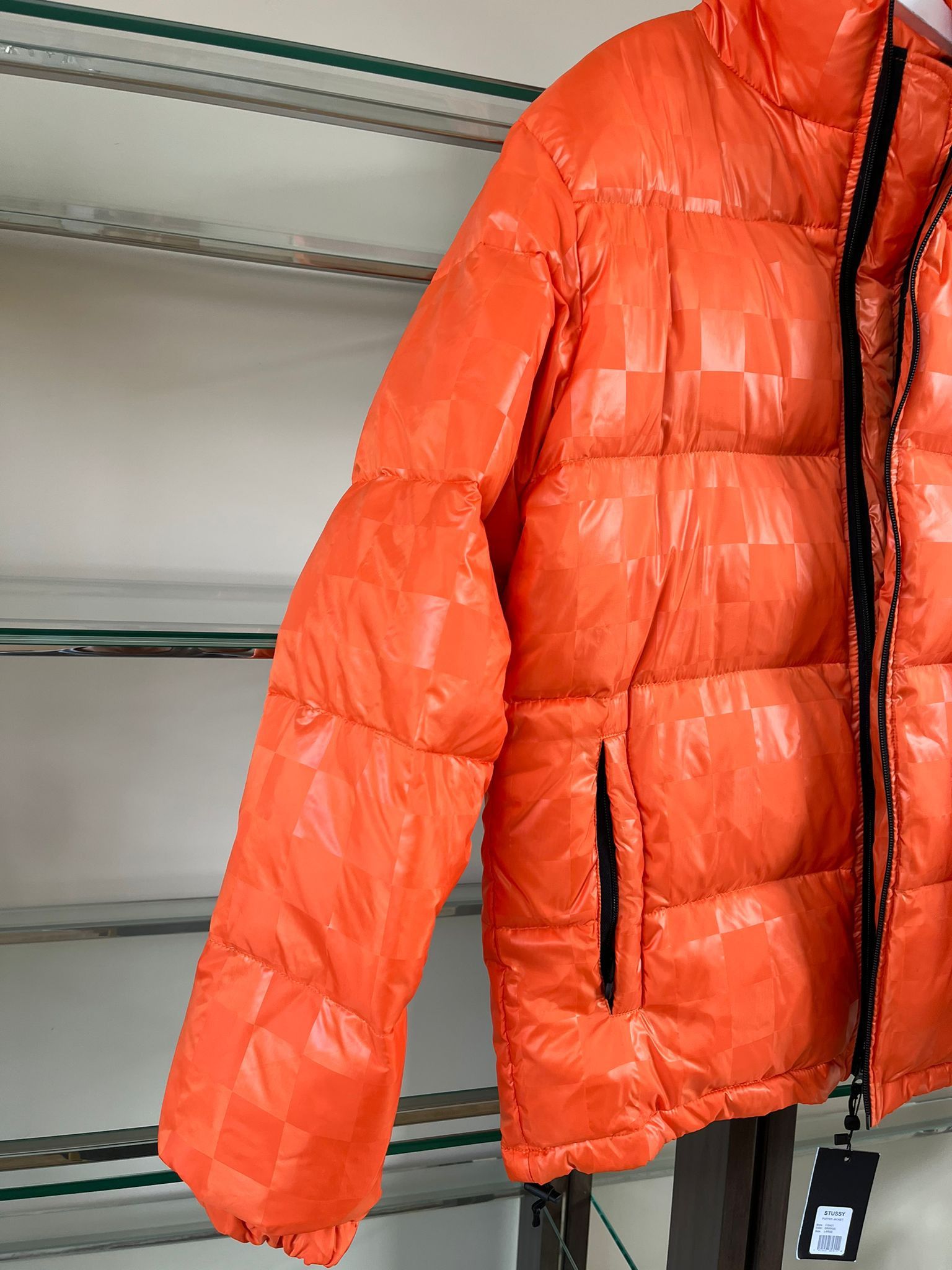 Stussy Puffer Jacket in Orange Size US L / EU 52-54 / 3 - 4 Thumbnail
