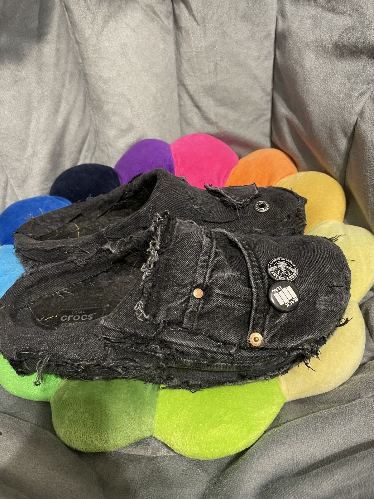 simply complicated mule Vibram スウェード　blk Japanese Brand × Vibram Simply Complicated Smooth Leather