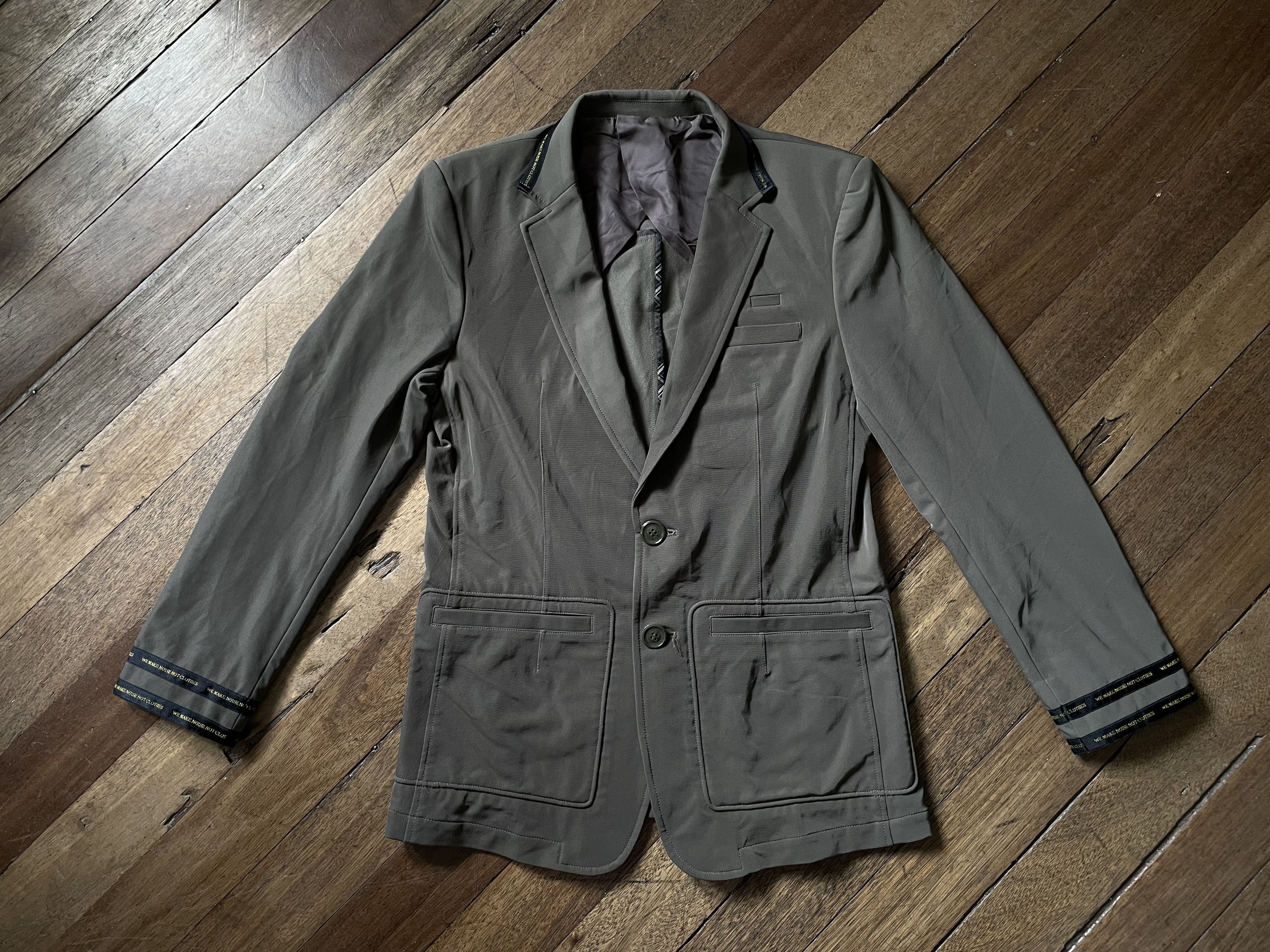 Undercover Undercover "We Make noise Not clothes" Blazer Jacket Size US M / EU 48-50 / 2 - 2 Thumbnail