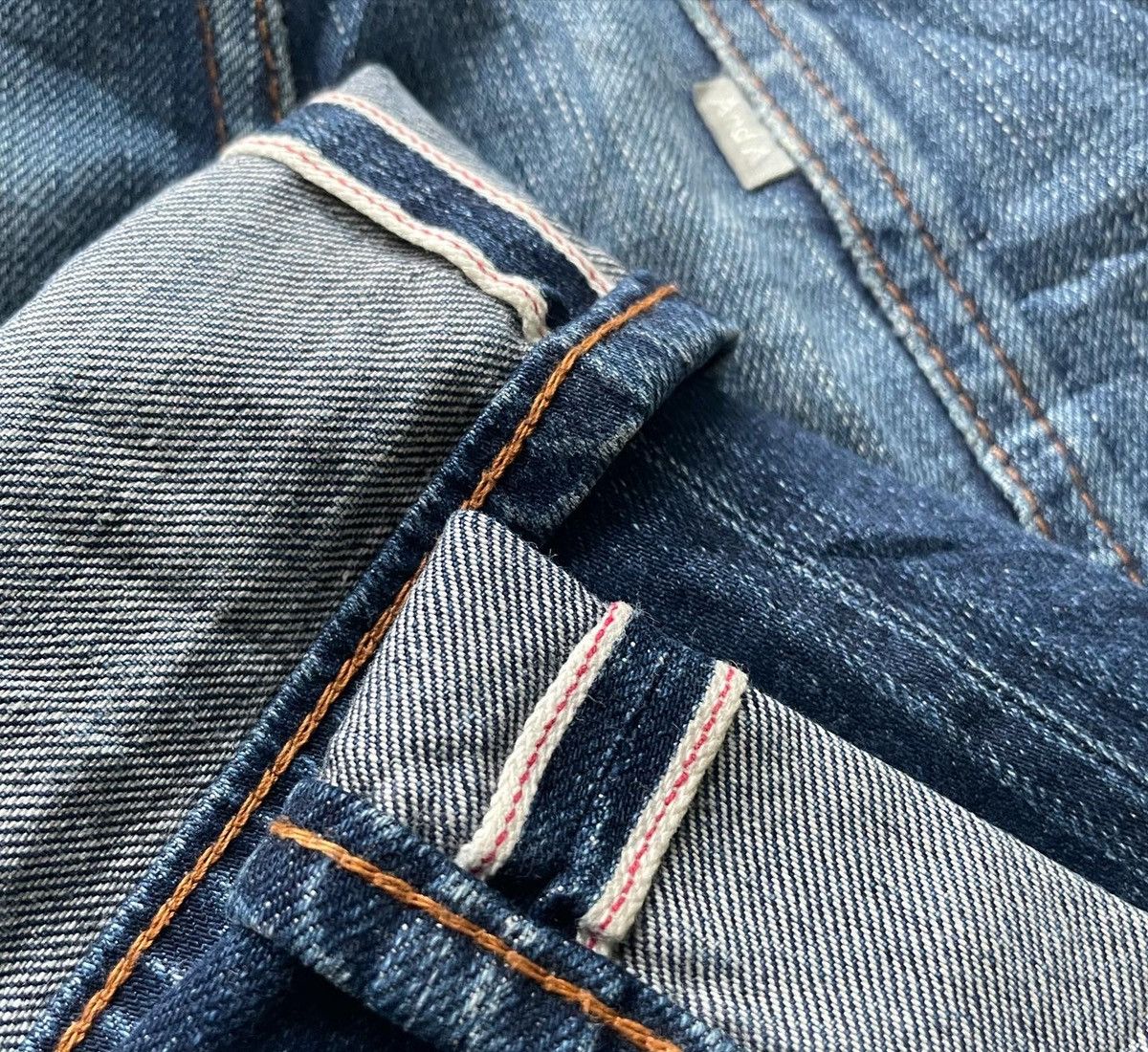 Japanese Brand And A Selvedge Aging & Rework Denim Size US 32 / EU 48 - 8 Thumbnail