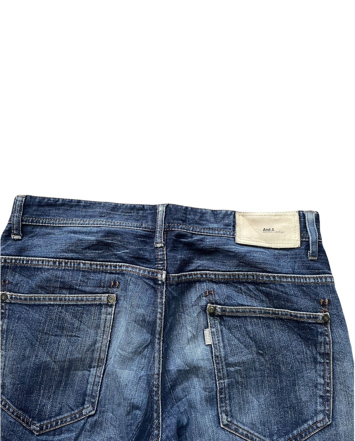 Japanese Brand And A Selvedge Aging & Rework Denim Size US 32 / EU 48 - 16 Thumbnail