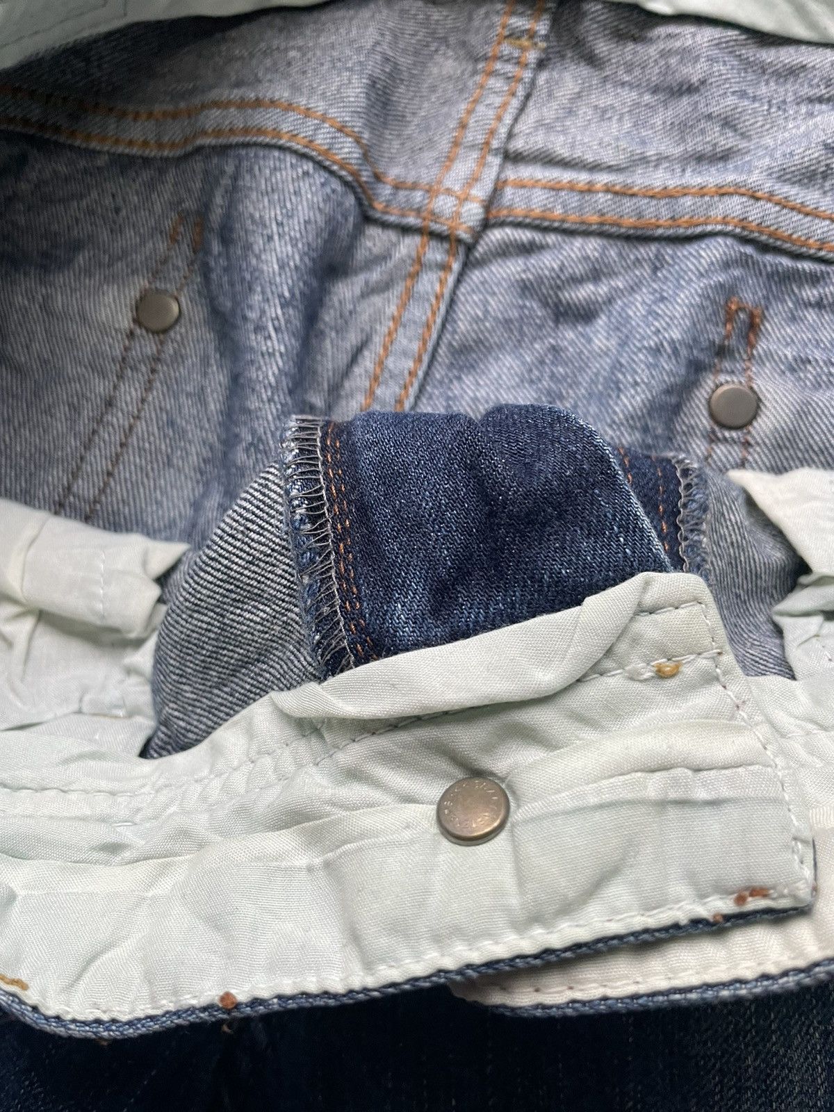 Japanese Brand And A Selvedge Aging & Rework Denim Size US 32 / EU 48 - 20 Thumbnail