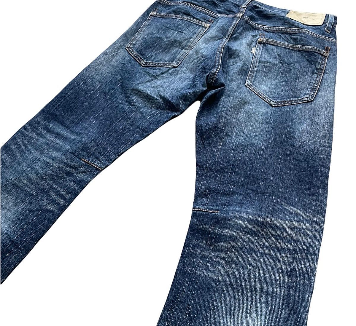Japanese Brand And A Selvedge Aging & Rework Denim Size US 32 / EU 48 - 6 Thumbnail