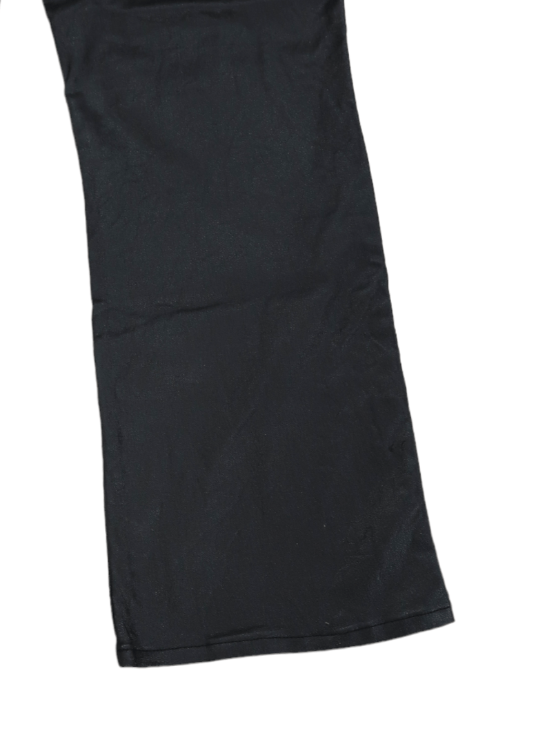 Japanese Brand Blue Way Waxed Coating Minimalist Flare Pants Size US 34 / EU 50 - 9 Thumbnail
