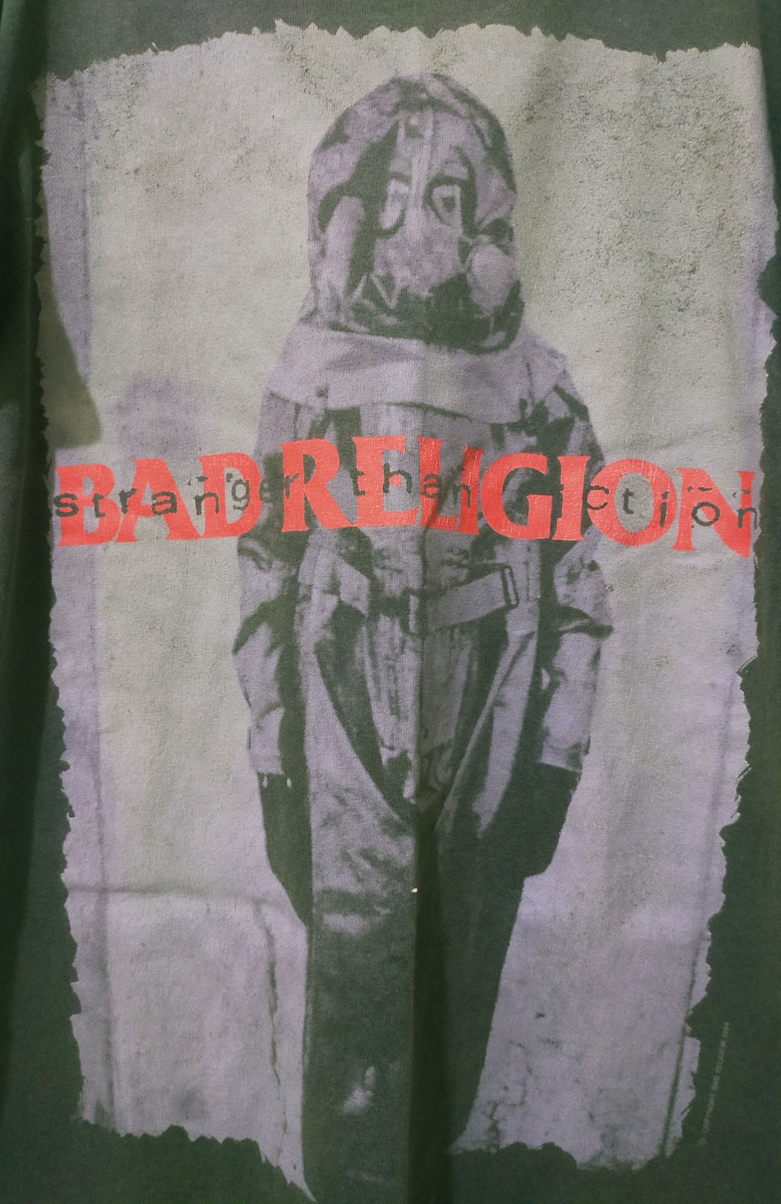 Band Tees × Vintage Vintage 90s Bad Religion Full Print America Tour 94 Size US S / EU 44-46 / 1 - 2 Thumbnail