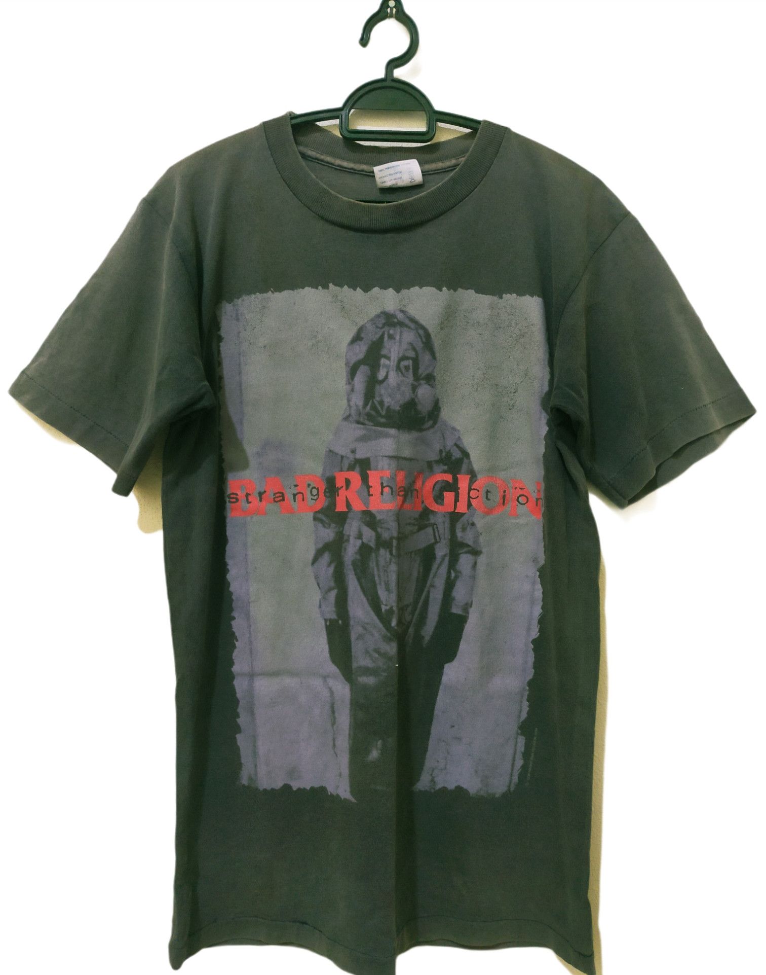 Band Tees × Vintage Vintage 90s Bad Religion Full Print America Tour 94 Size US S / EU 44-46 / 1 - 1 Thumbnail