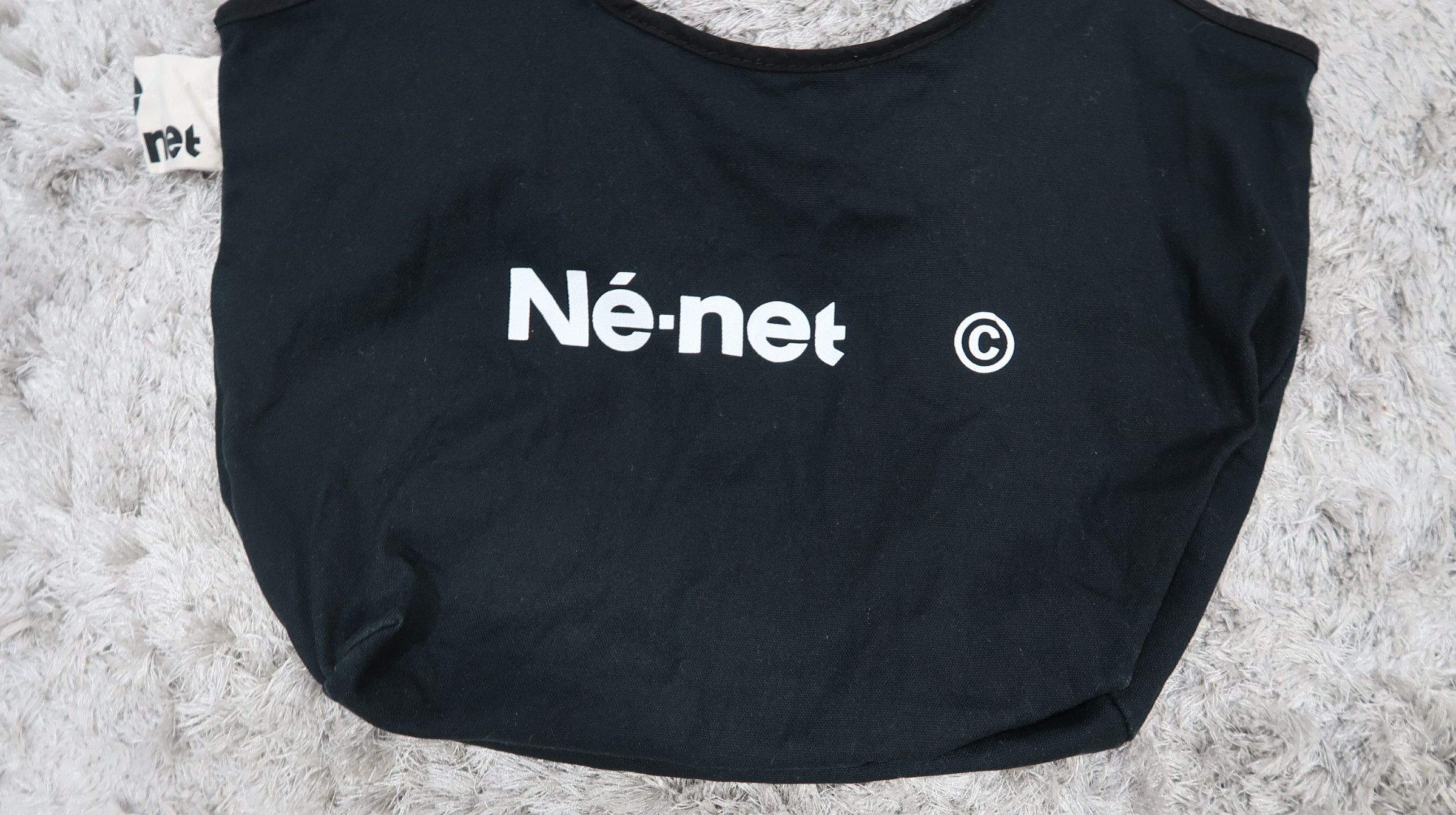 Ne-Net Ne-net Issey Miyake Black Tote Bag Size ONE SIZE - 6 Thumbnail