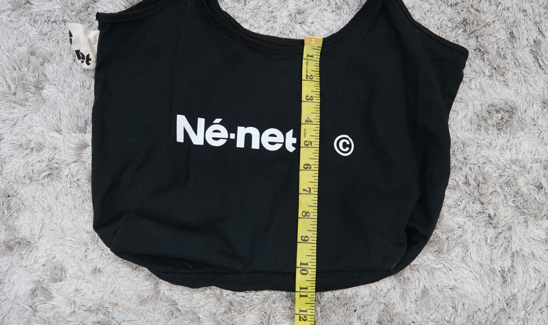 Ne-Net Ne-net Issey Miyake Black Tote Bag Size ONE SIZE - 10 Thumbnail