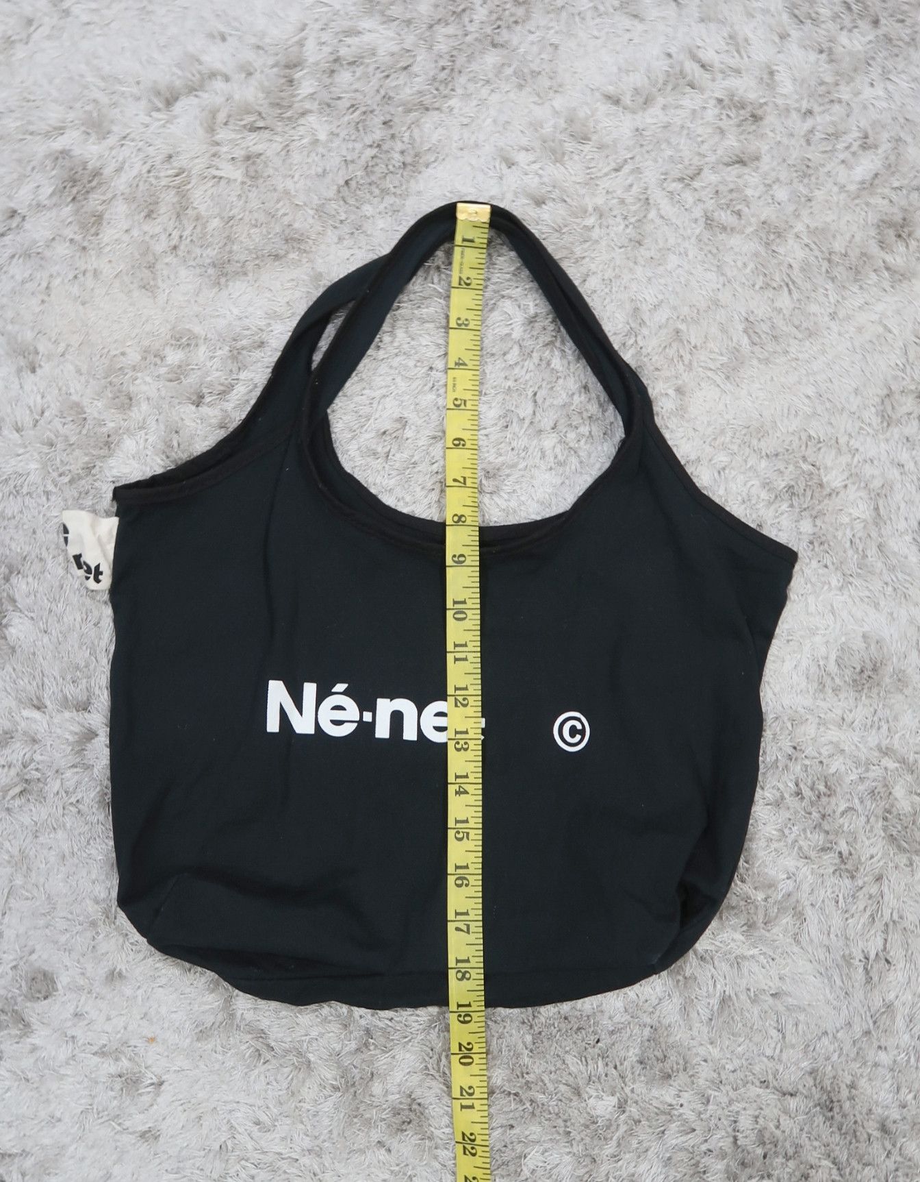 Ne-Net Ne-net Issey Miyake Black Tote Bag Size ONE SIZE - 12 Thumbnail