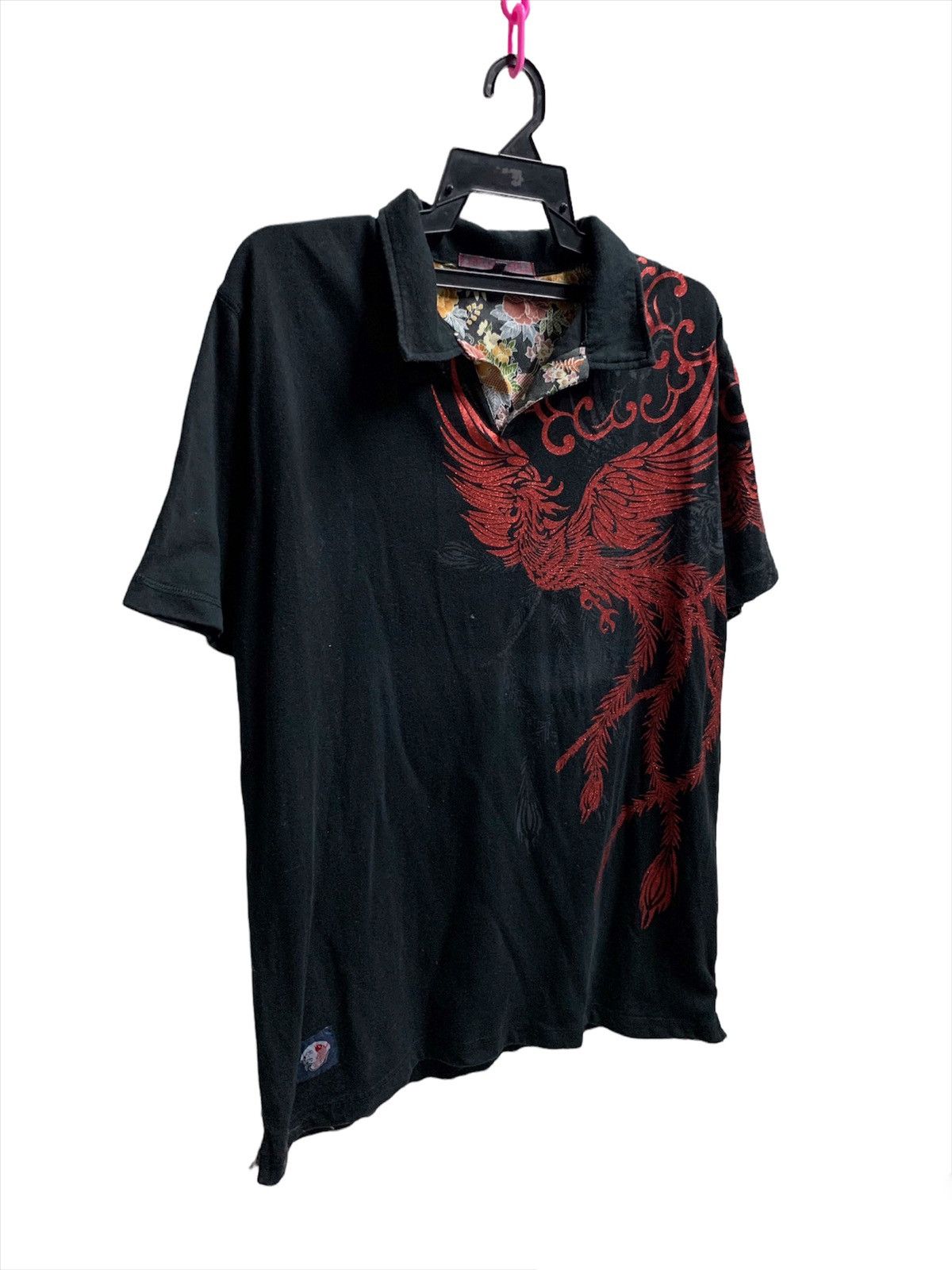 Japanese Brand Mega Rare Bird Logo Sukajan Collar Shirts Size US M / EU 48-50 / 2 - 4 Thumbnail
