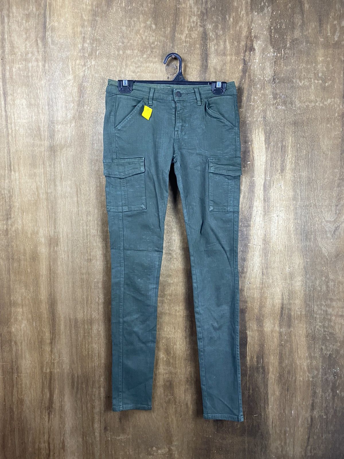 DLL Uniqlo skinny multi pocket tactical Cargo Pants #2612