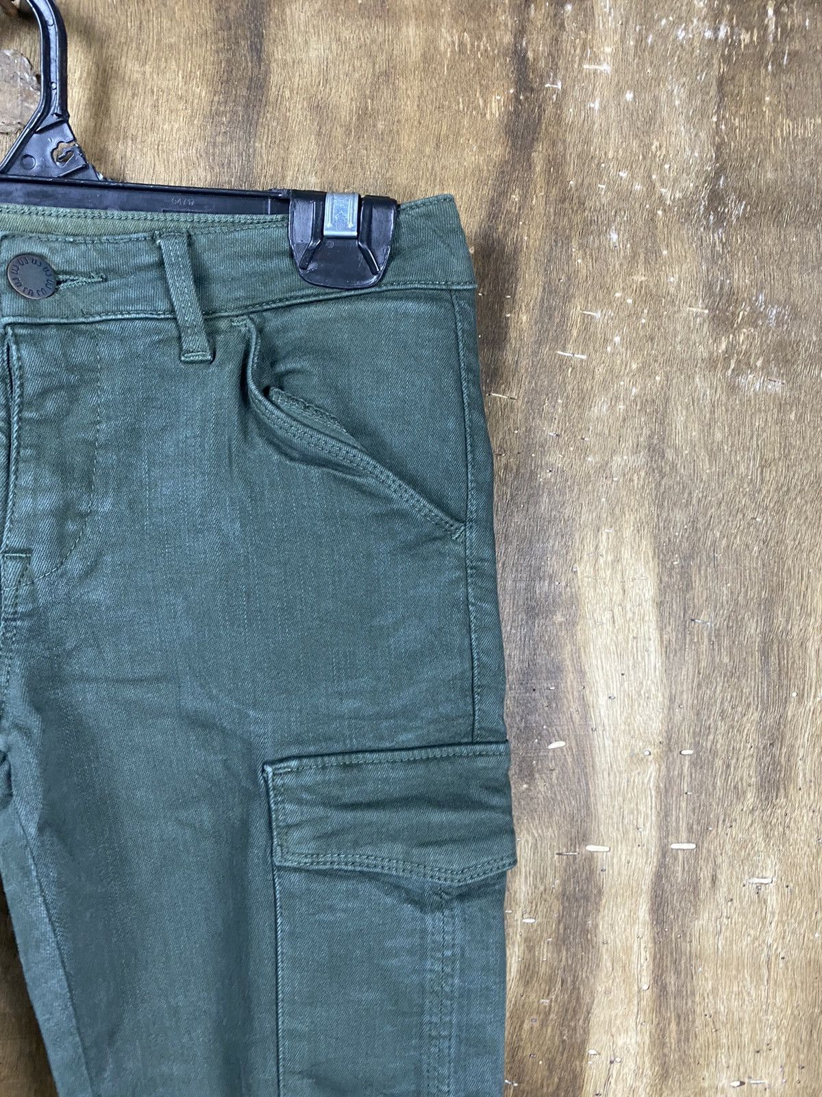 Uniqlo DLL Uniqlo skinny multi pocket tactical Cargo Pants #2612 Size 24" / US 00 / IT 34 - 5 Thumbnail