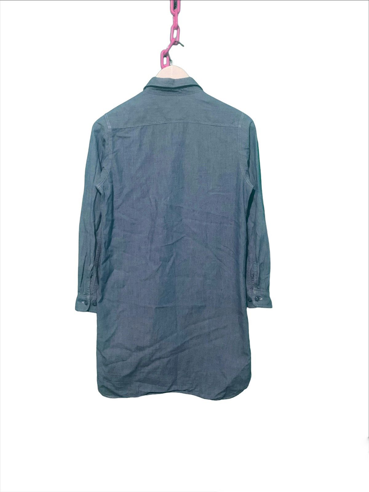 Japanese Brand × Vintage Beamsboy By Beams Soft Denim Long Jacket Size S / US 4 / IT 40 - 2 Thumbnail