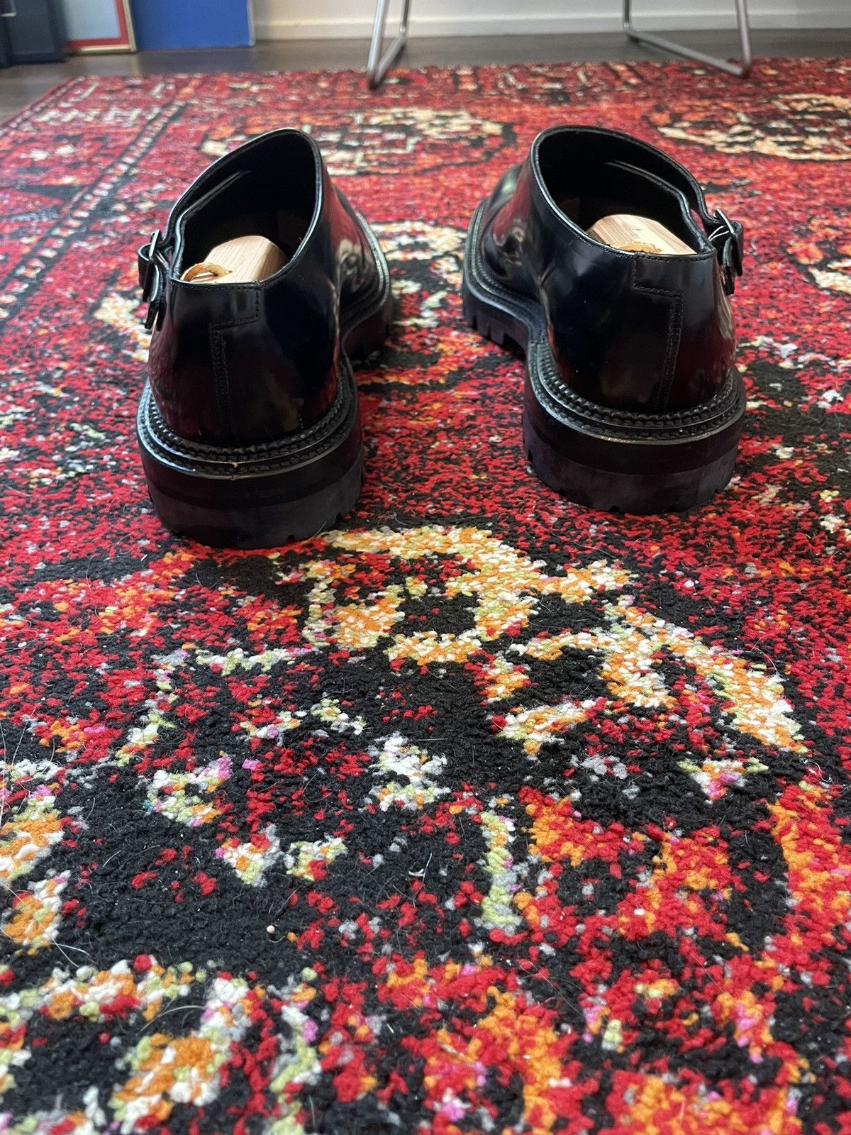 Yang Li Patent Leather Single Monk Derby Size US 9 / EU 42 - 4 Thumbnail