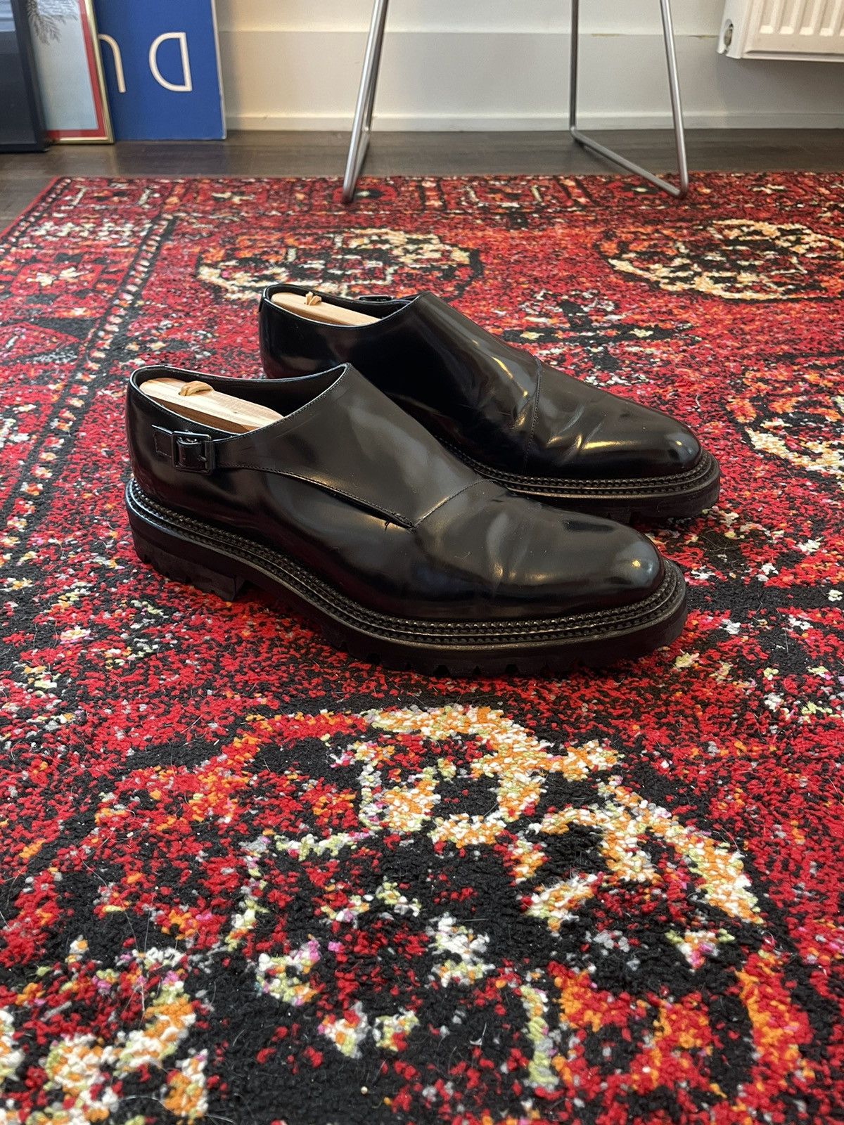 Yang Li Patent Leather Single Monk Derby Size US 9 / EU 42 - 3 Thumbnail