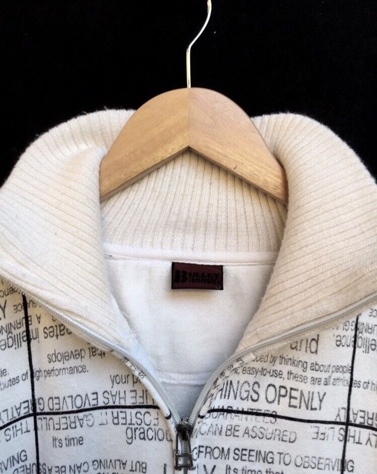 Japanese Brand 🔥Bullet Noise Roll Neck Jumper Zipper Light Jacket Size US M / EU 48-50 / 2 - 3 Thumbnail