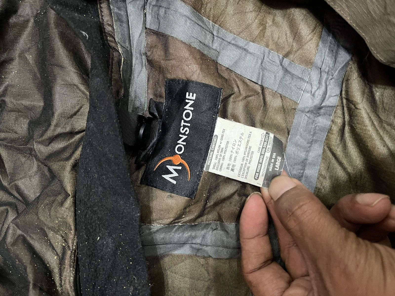 Goretex Vintage Moonstonex Goretex Windbreaker Size US L / EU 52-54 / 3 - 3 Thumbnail