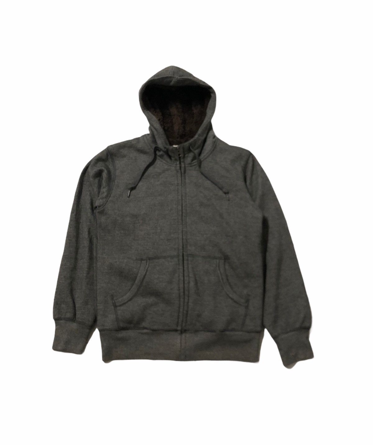 Japanese Brand × Uniqlo 🔥Uniqlo Zipper Jacket Fleece Sherpa Inside With Hoodies Size US M / EU 48-50 / 2 - 2 Thumbnail
