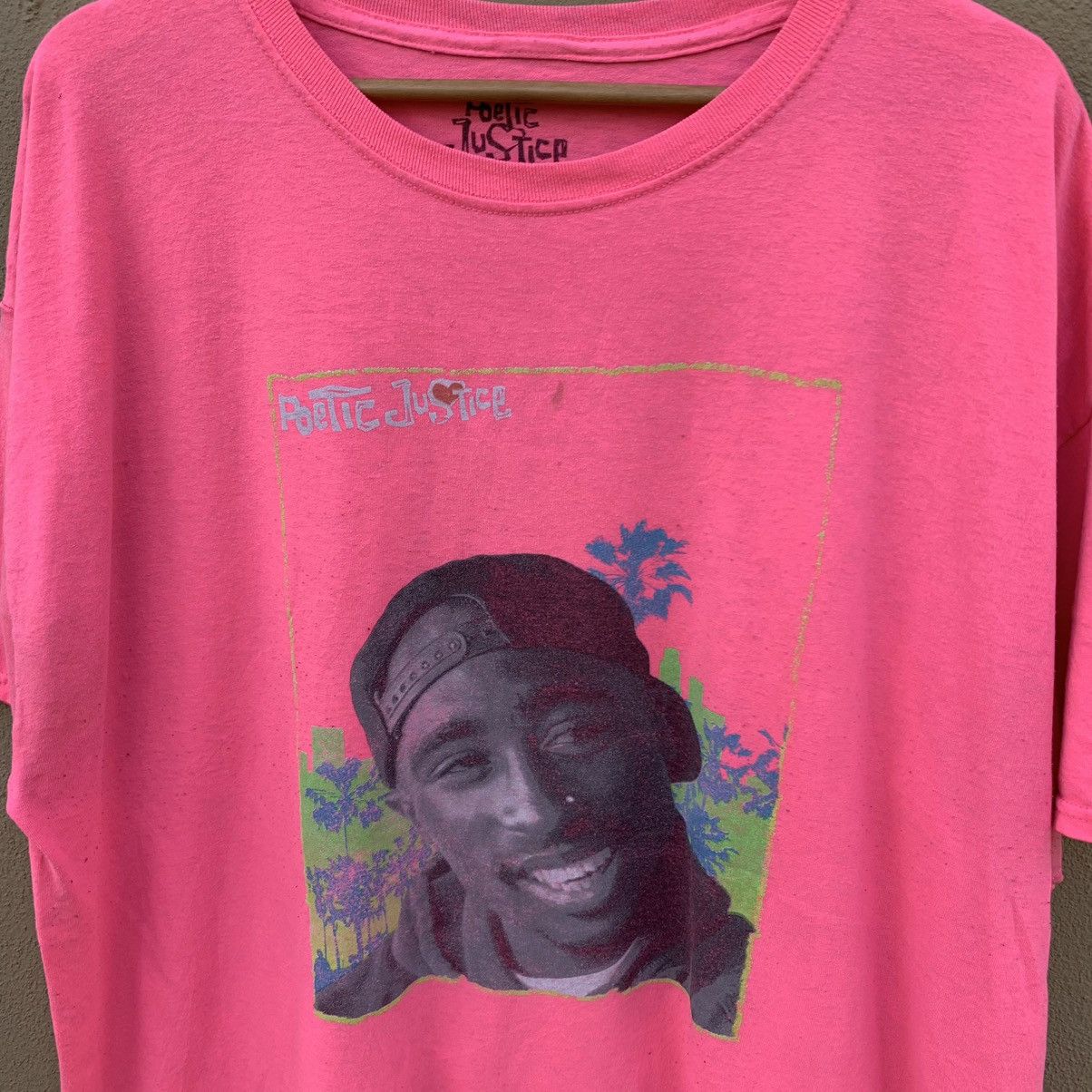 Rap Tees Vintage tupac Shakur Poetic Justice Rap tee Tshirt Size US XL / EU 56 / 4 - 2 Thumbnail