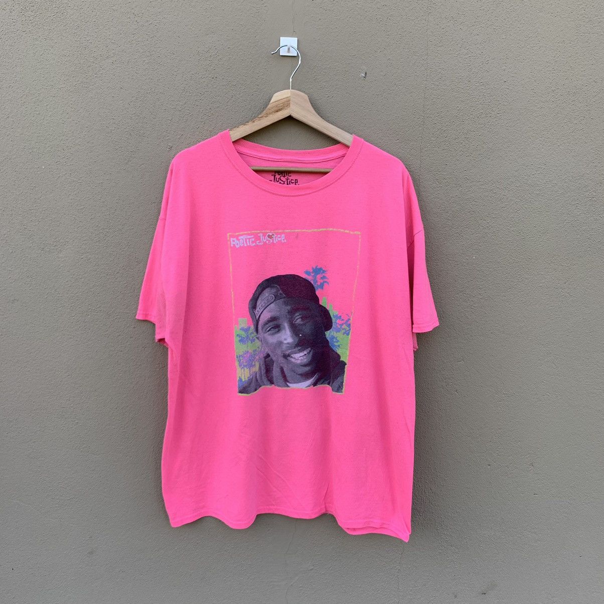 Rap Tees Vintage tupac Shakur Poetic Justice Rap tee Tshirt Size US XL / EU 56 / 4 - 1 Thumbnail