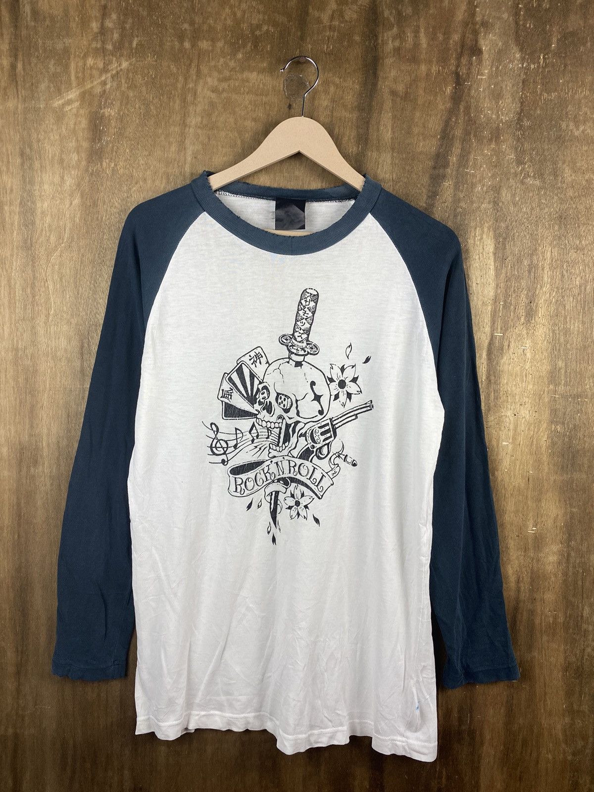 DL Rock n Roll the mods tour skull Long Sleeve #Z047