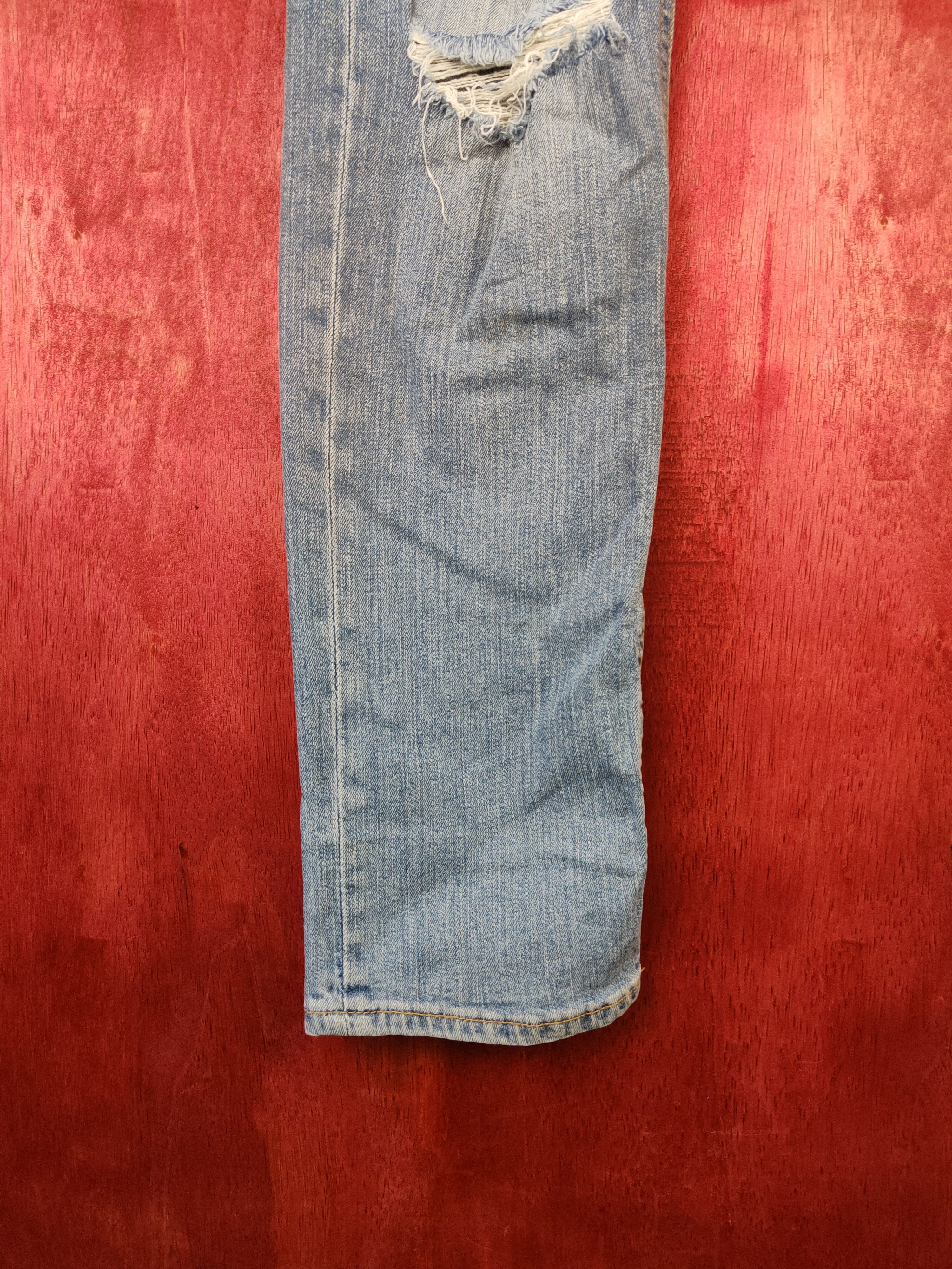 Divided Blue Ripped Distressed Denim #5956