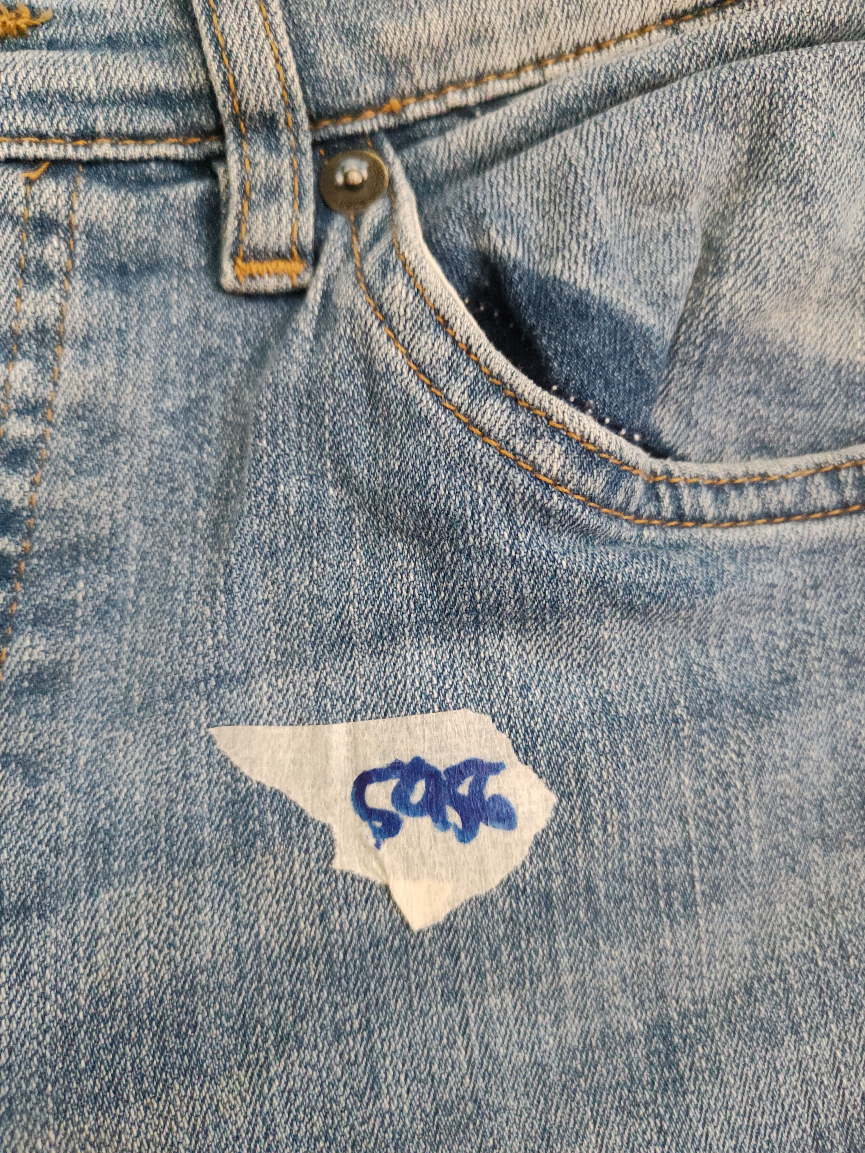 Divided Blue Ripped Distressed Denim #5956