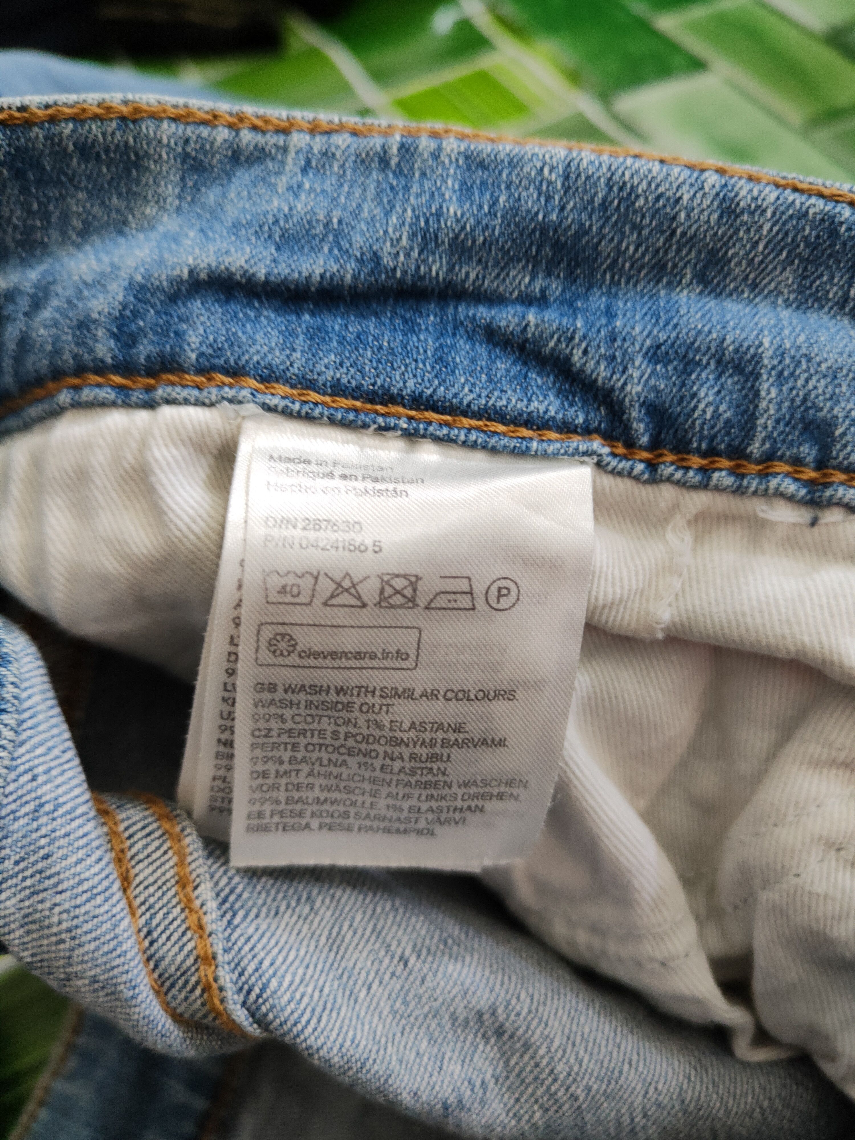Divided × Japanese Brand Divided Blue Ripped Distressed Denim #5956 Size 30" / US 8 / IT 44 - 14 Thumbnail