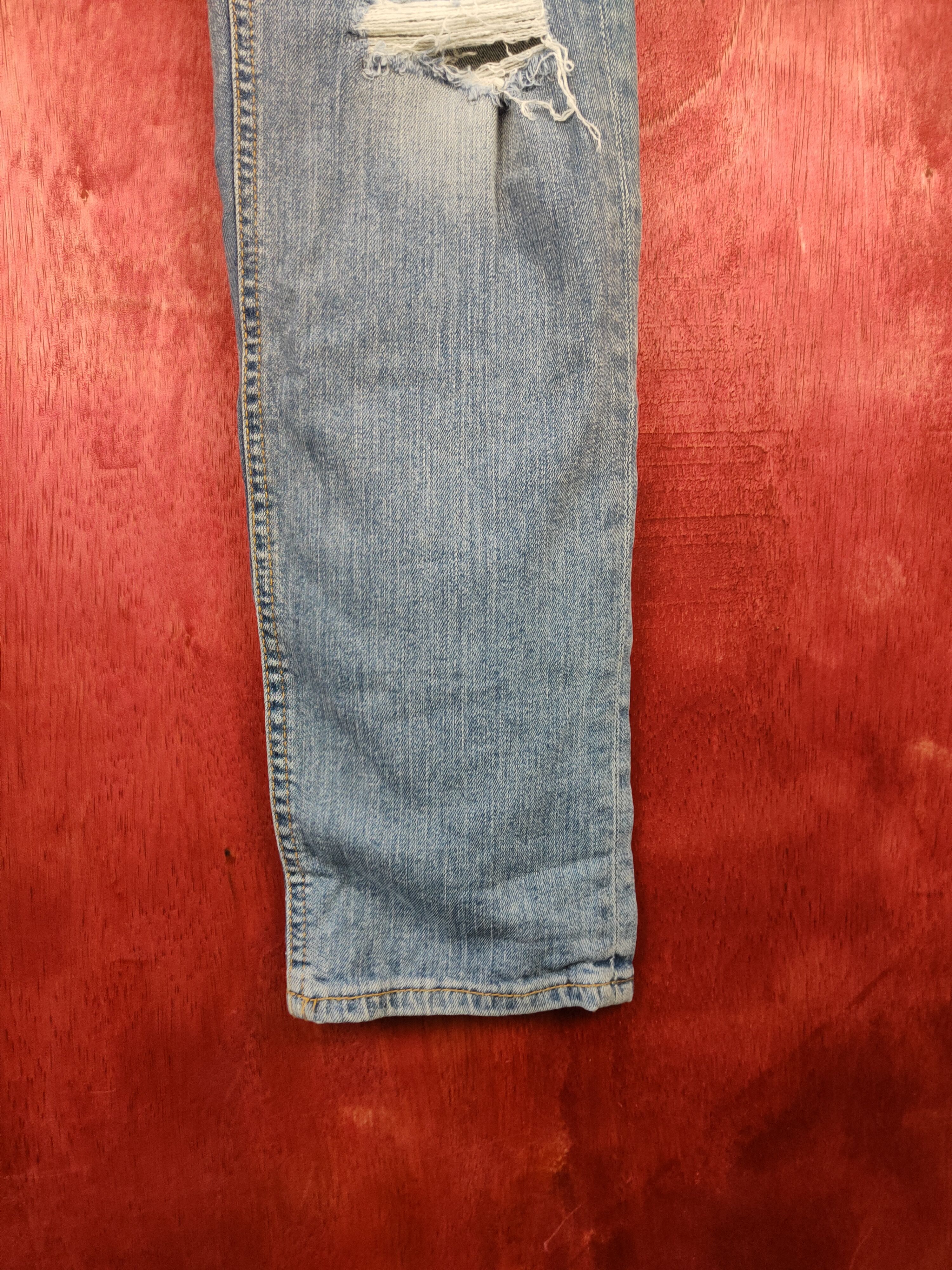Divided Blue Ripped Distressed Denim #5956