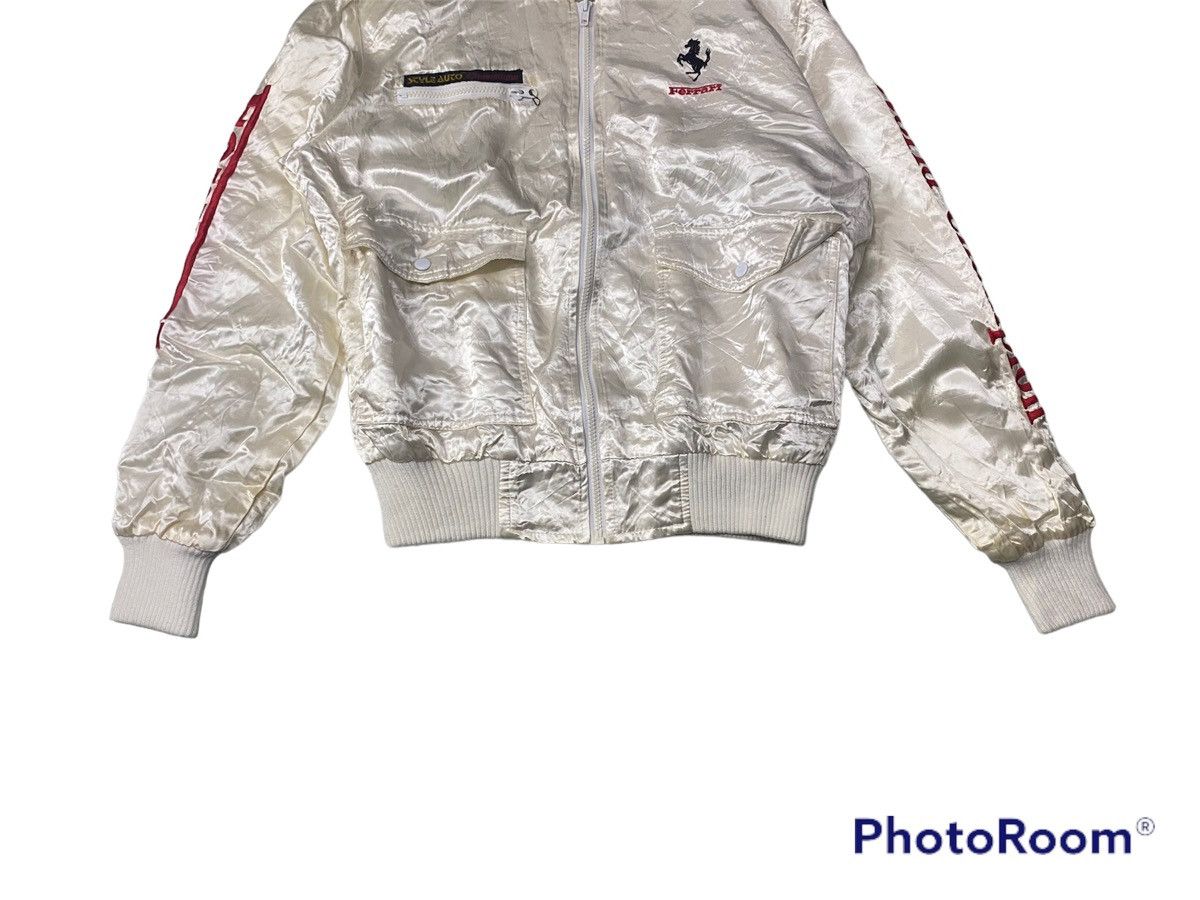 NASCAR × Vintage Vintage Ferrari Style Auto Bomber Jacket Size US M / EU 48-50 / 2 - 7 Thumbnail