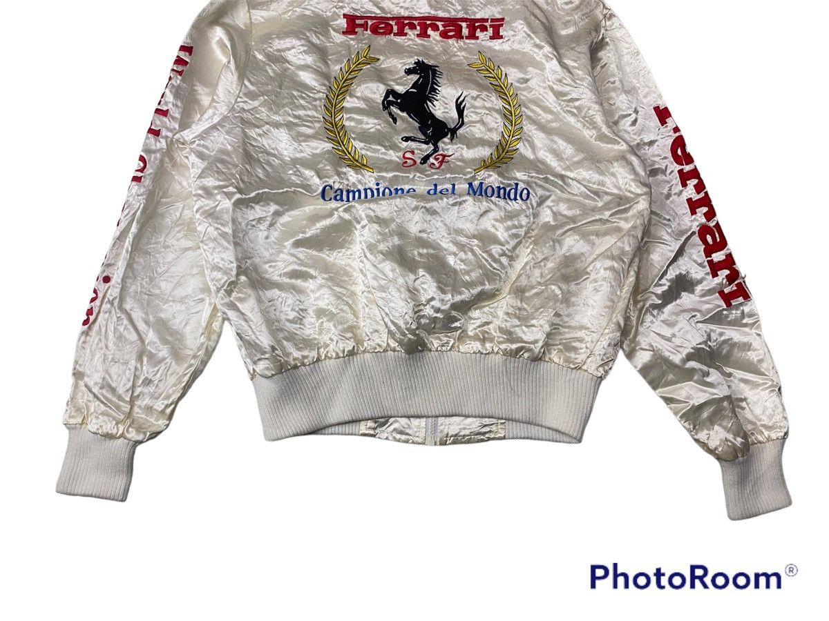 NASCAR × Vintage Vintage Ferrari Style Auto Bomber Jacket Size US M / EU 48-50 / 2 - 4 Thumbnail