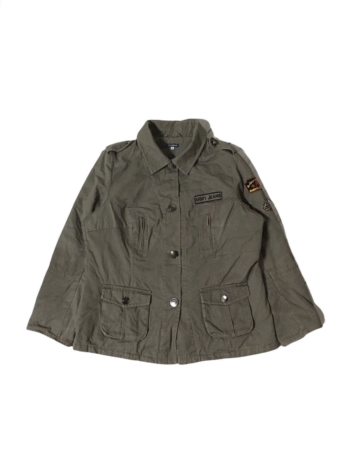 Vintage 🔥Active Wear Military Jacket Size M / US 6-8 / IT 42-44 - 1 Thumbnail