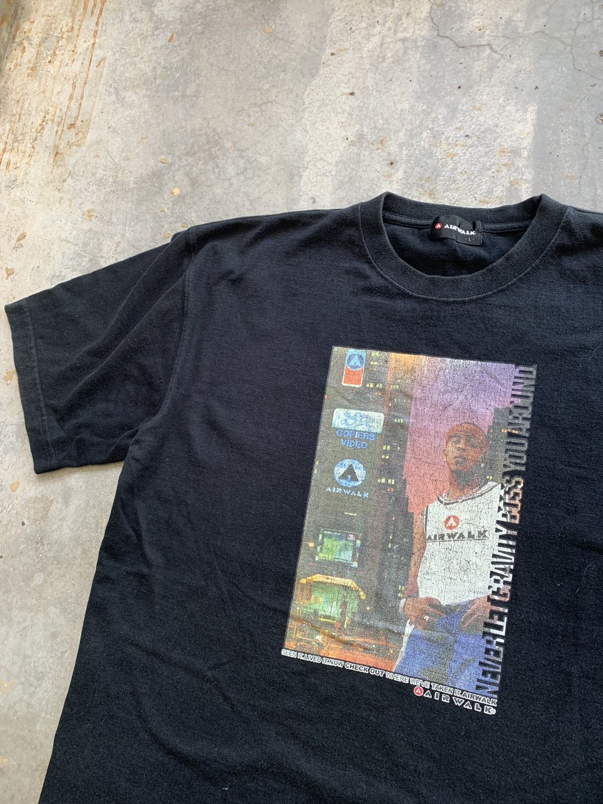 Airwalk × Vintage Vintage air walk canine cruising 90s skate tees 