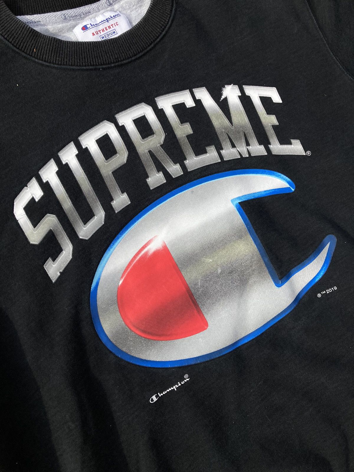 ラッピング不可 Champion Supreme Top Champion - SS19* Chrome REVIEW