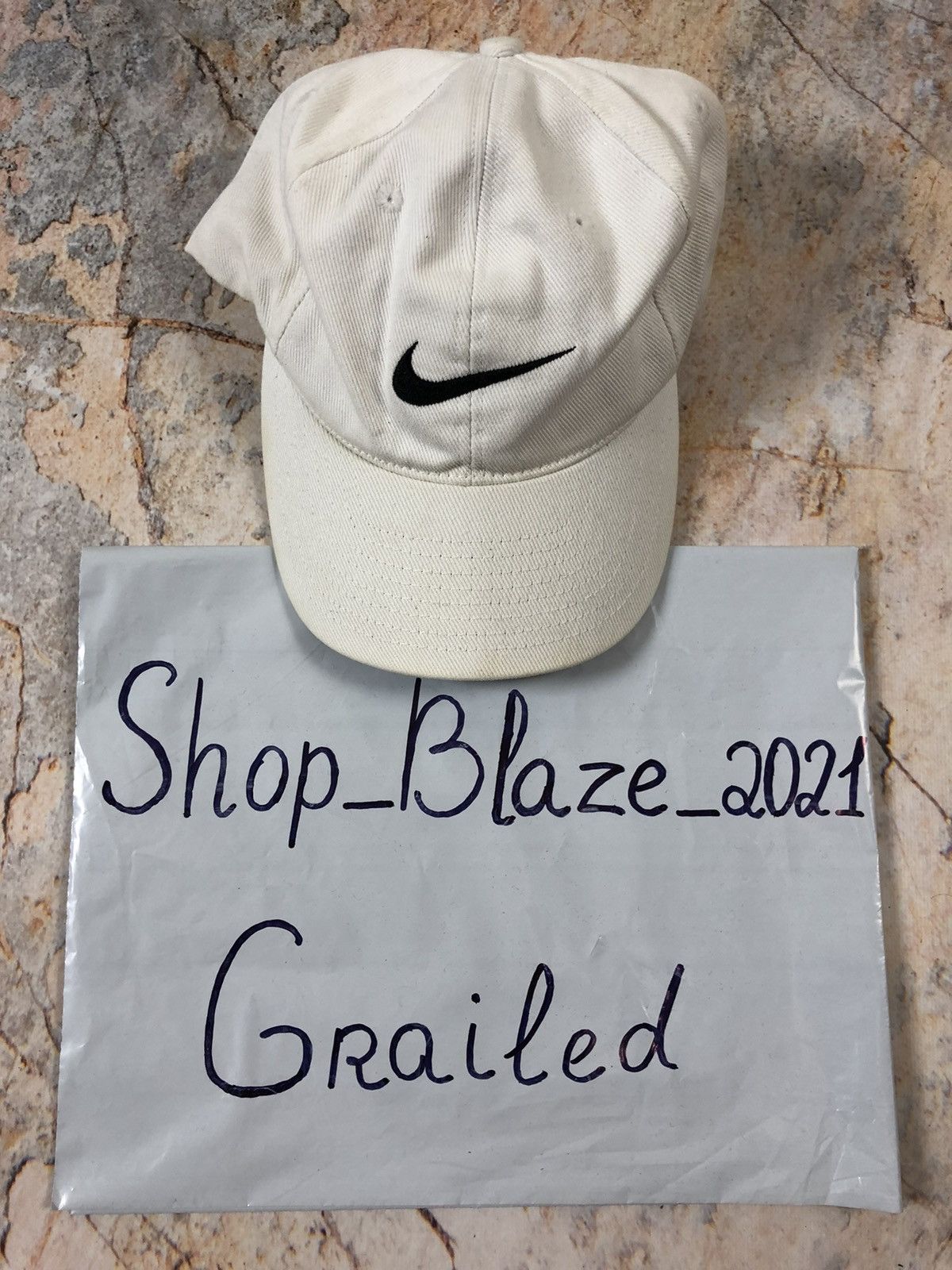 Nike × Vintage Nike vintage big logo cap Size ONE SIZE - 3 Thumbnail
