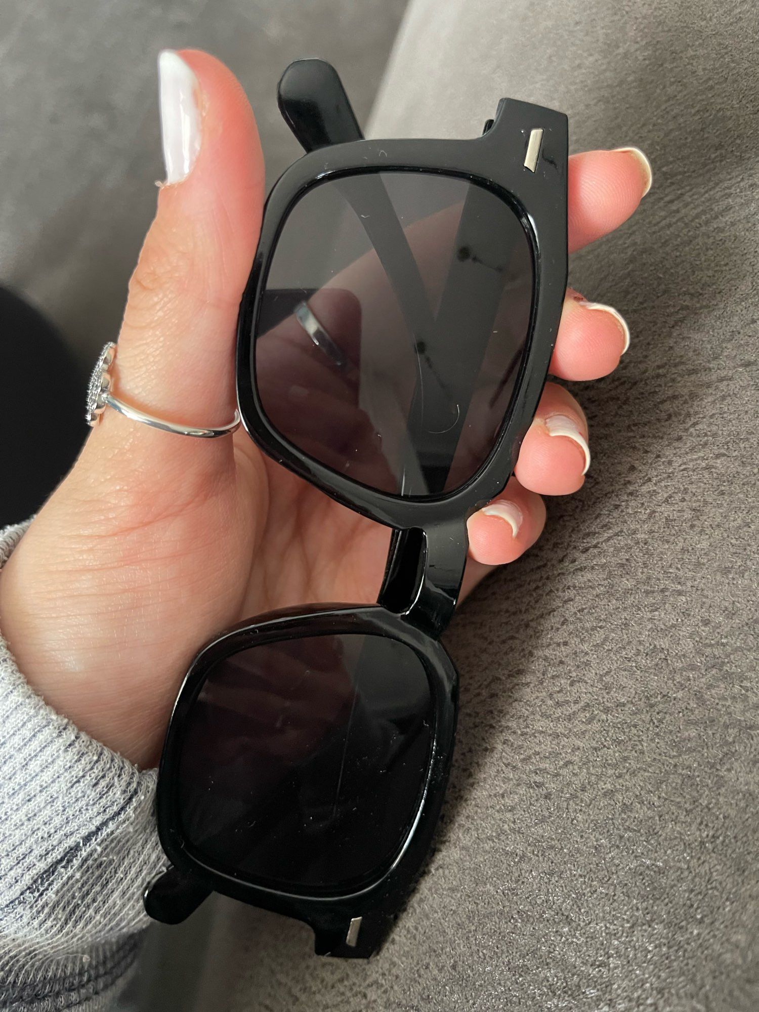 Electric Visual Black Lense Black Frame Sunglasses Size ONE SIZE - 4 Thumbnail