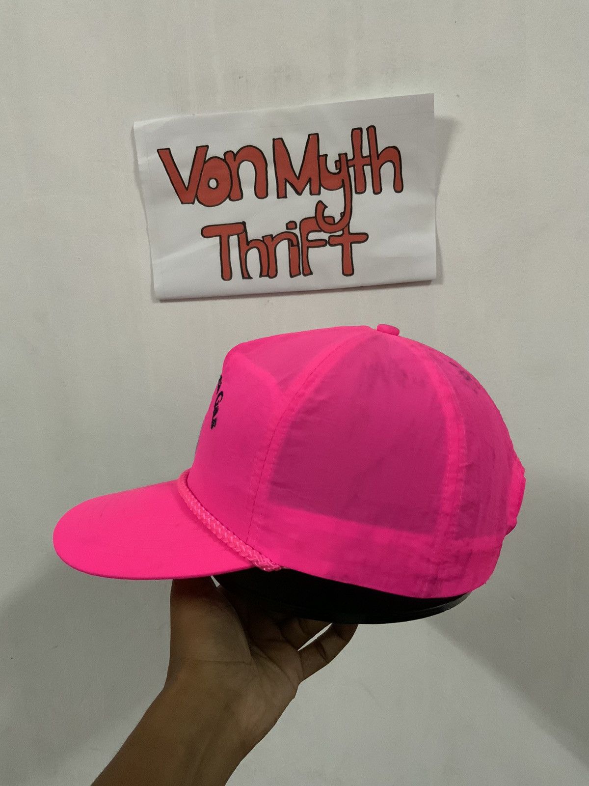 Seditionaries Vintage Pan-Alberta Gas Nylon Pink Hat Size ONE SIZE - 2 Thumbnail