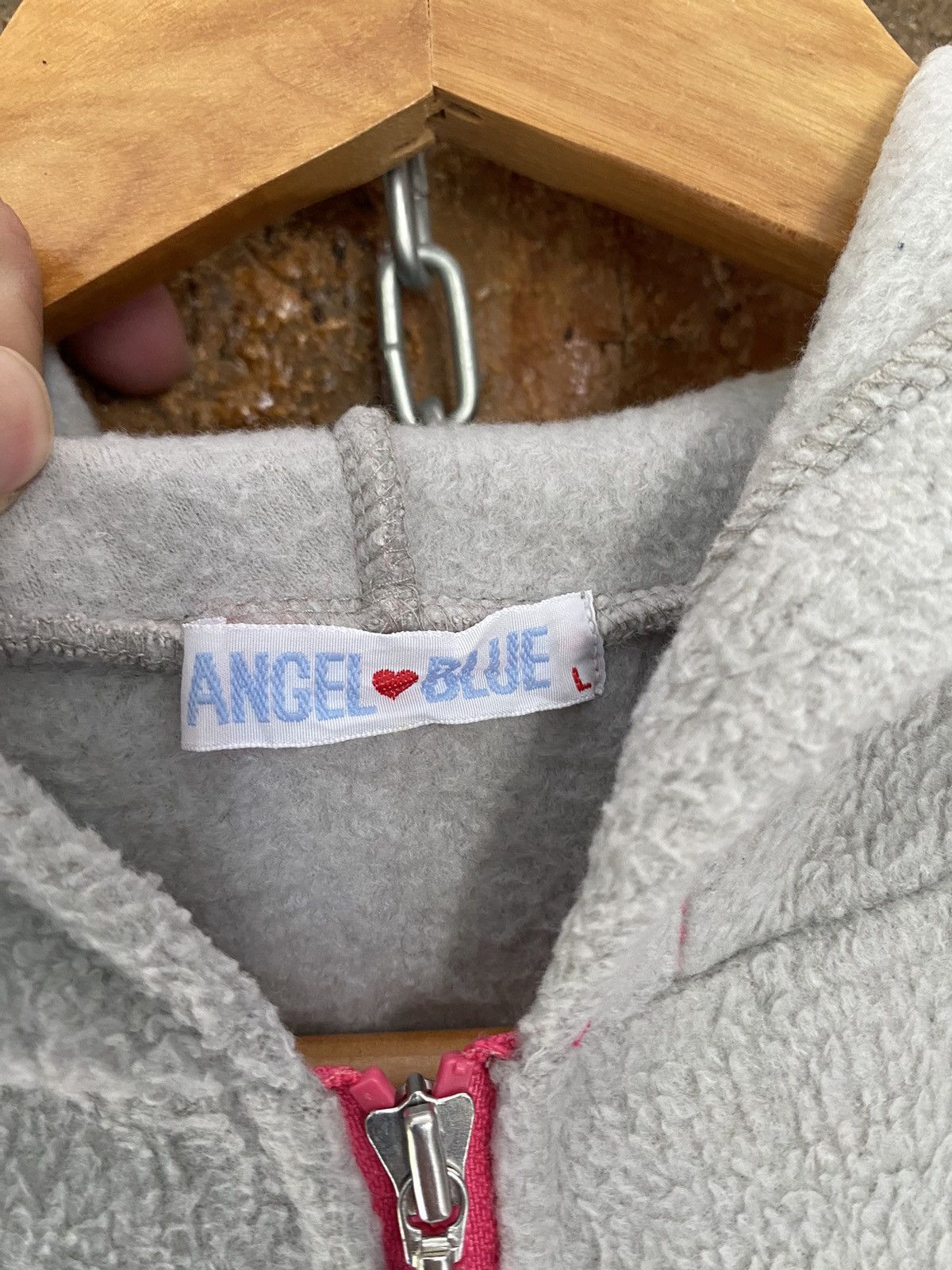 Angel Blue 90s ANGLE BLUE Fleece Iconic Logo Size M / US 6-8 / IT 42-44 - 10 Thumbnail